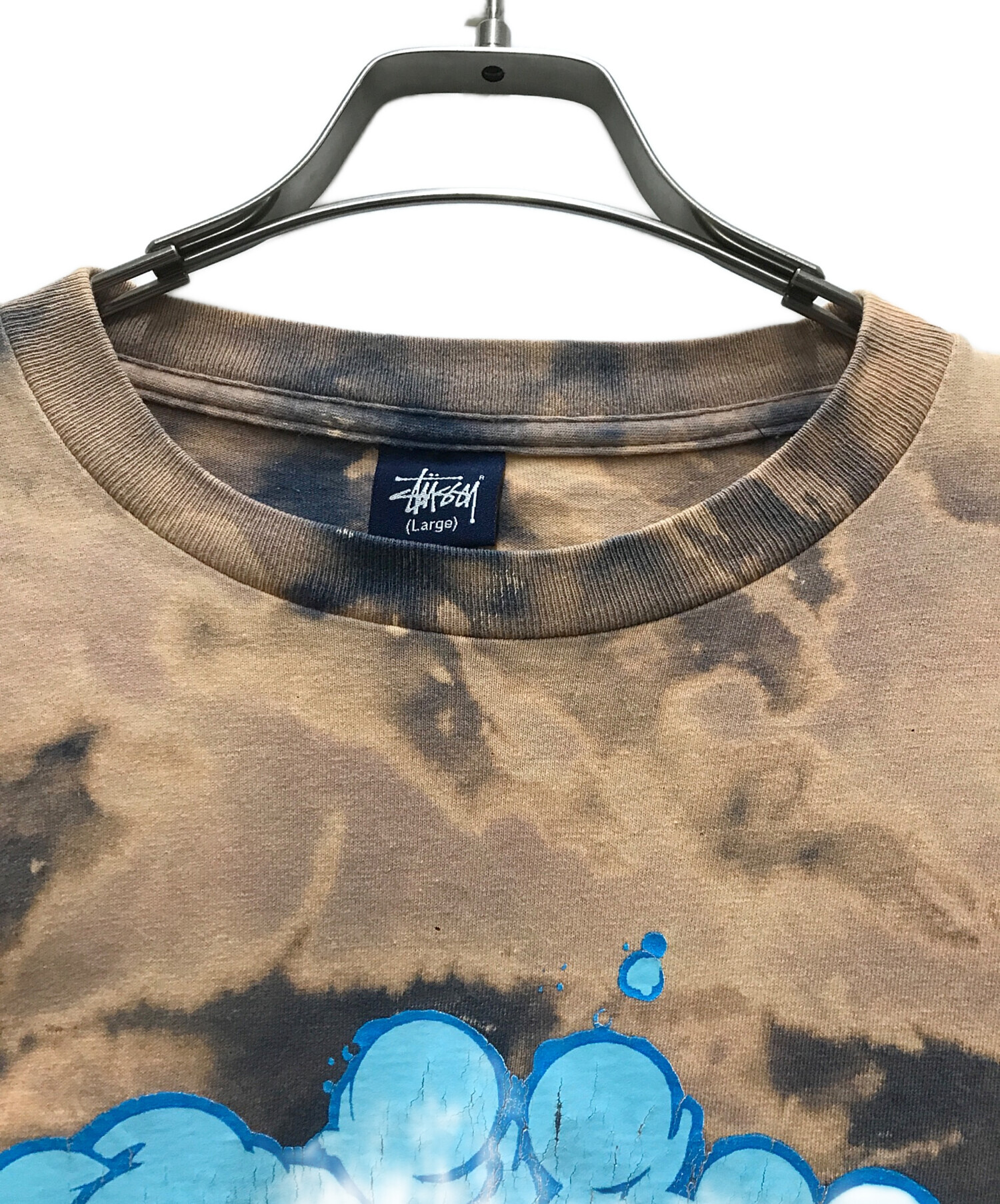 中古・古着通販】stussy (ステューシー) 90s バブルロゴtシャツ