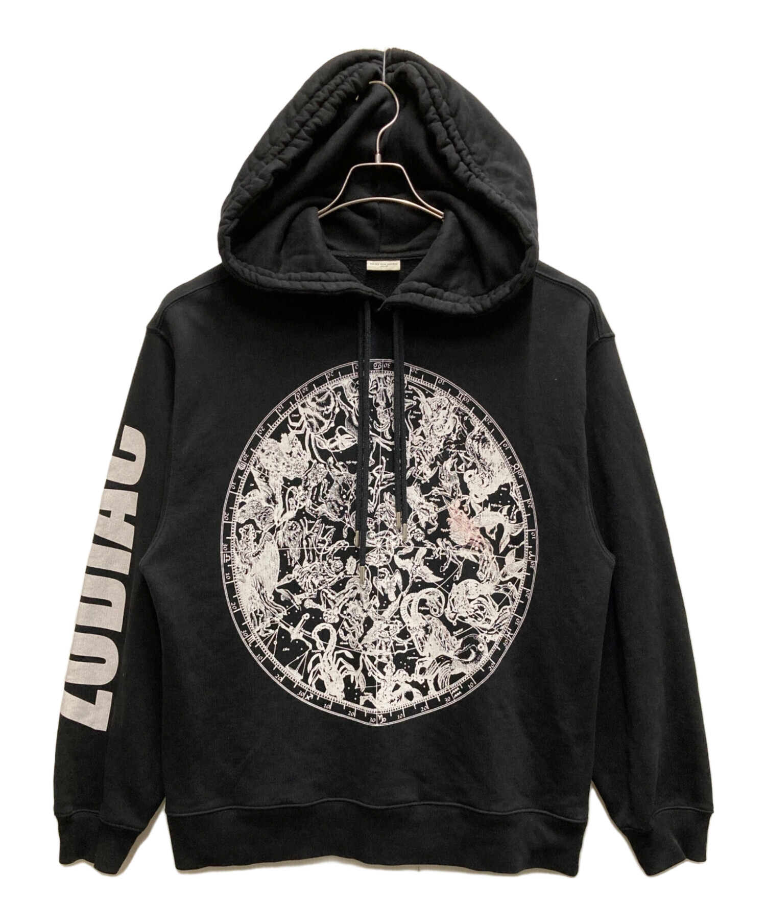 美品/dries van noten/キルティングミリタリーフードコート/黒 中古・古着通販】DRIES VAN NOTEN (ドリスヴァンノッテン) ギャザー