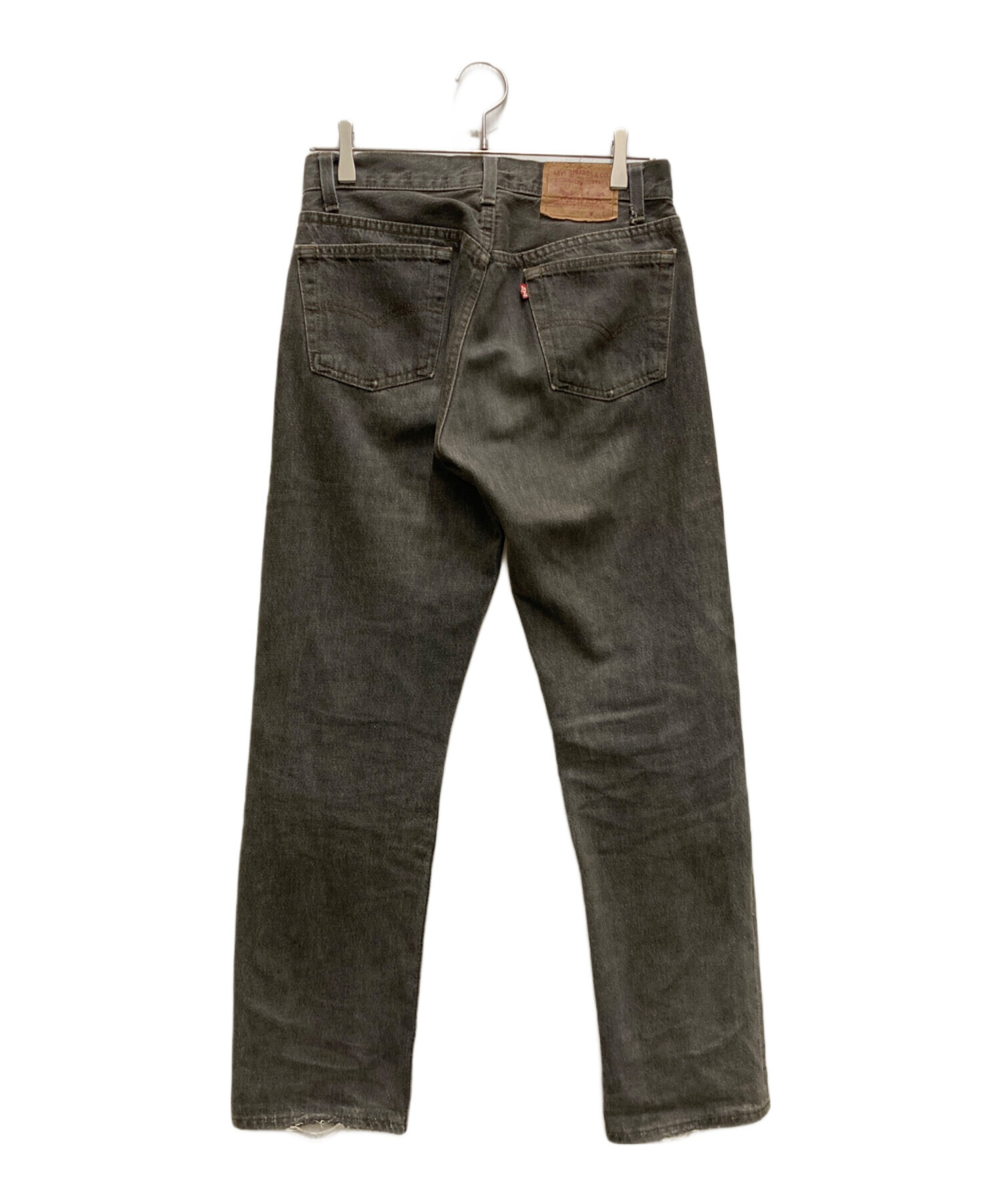 中古・古着通販】LEVI'S (リーバイス) 90`s先染めブラックデニムパンツ