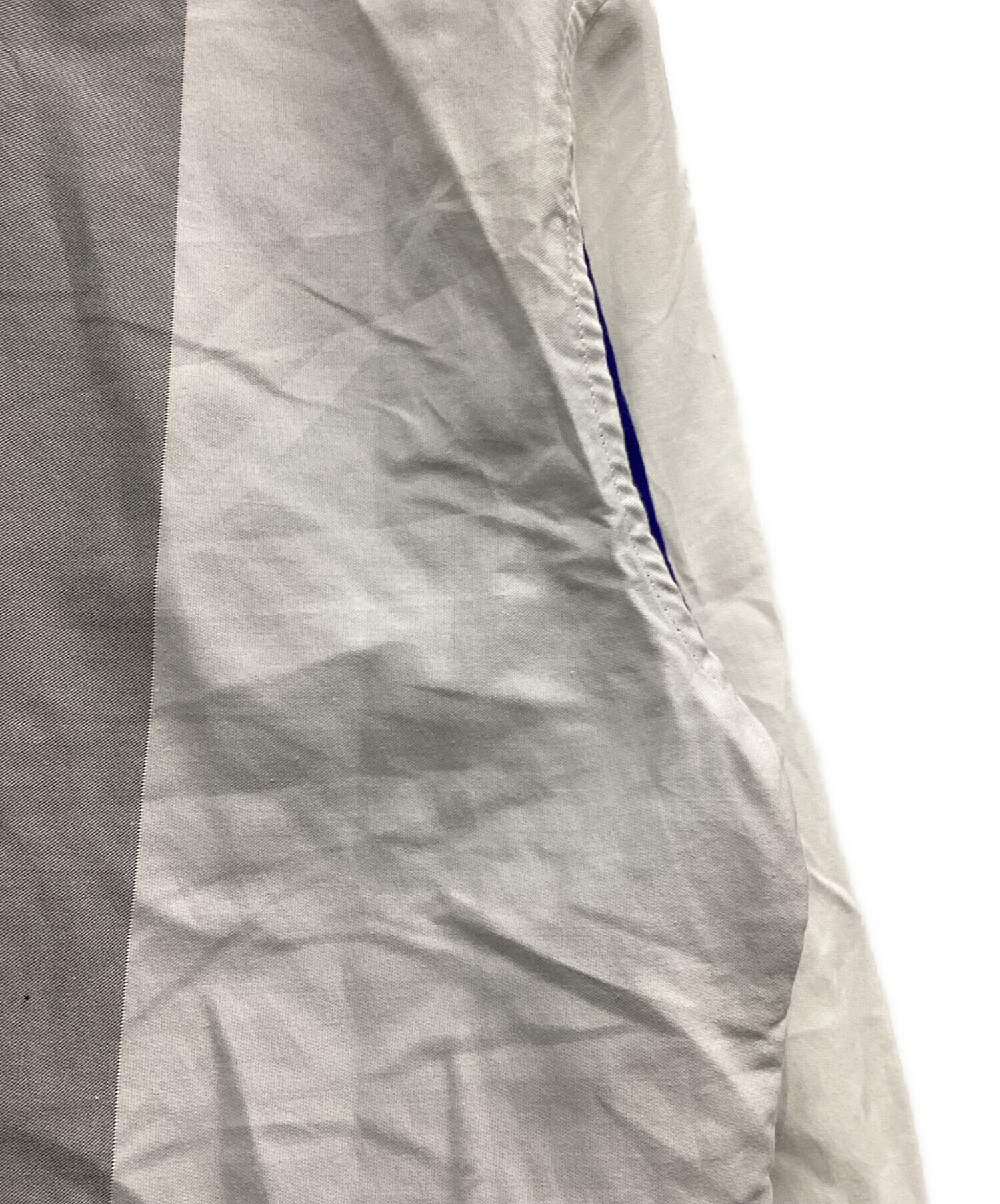 中古・古着通販】ISSEY MIYAKE (イッセイミヤケ) バイカラー L/Sシャツ