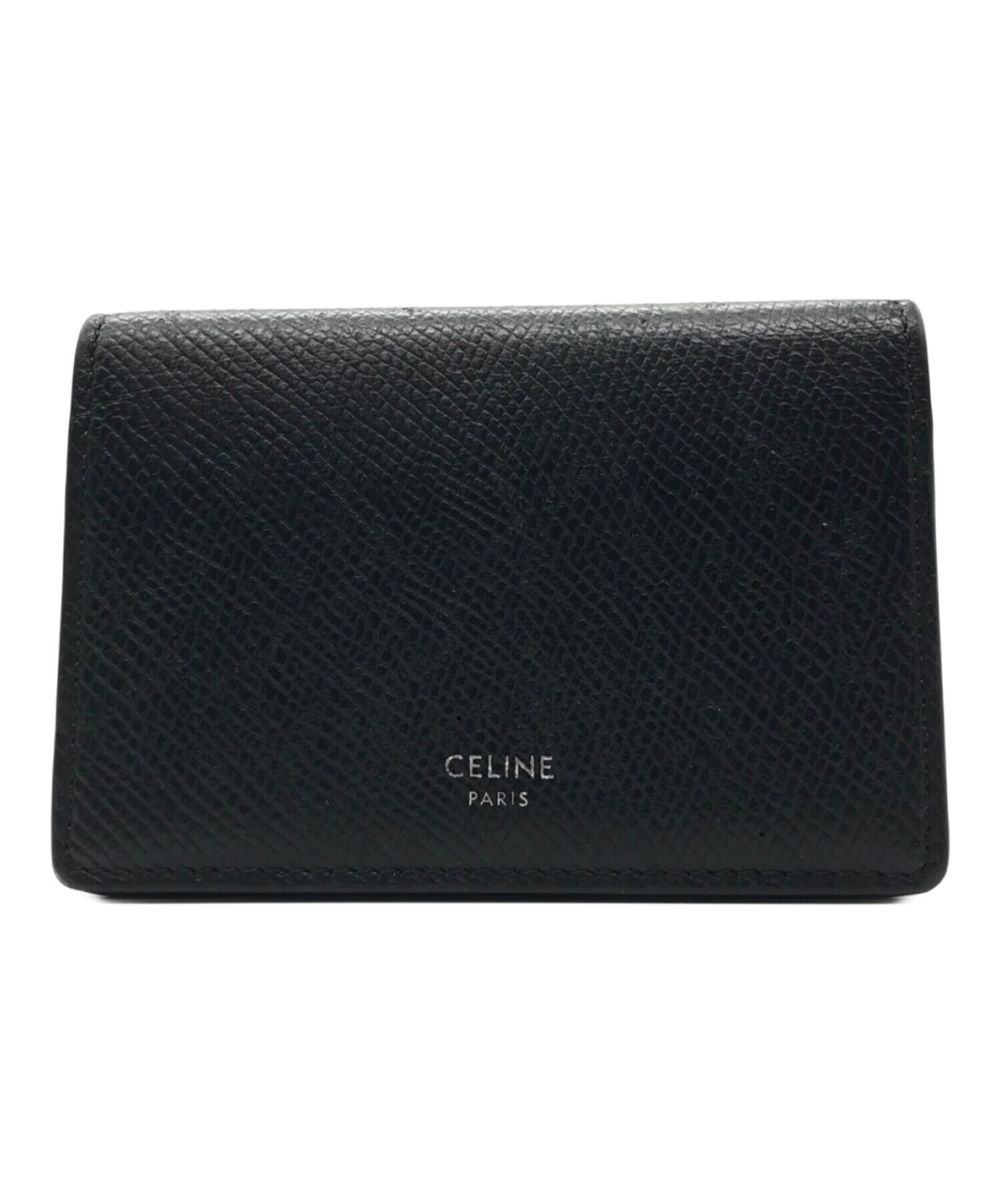 中古・古着通販】CELINE (セリーヌ) カードケース 名刺入れ ブラック