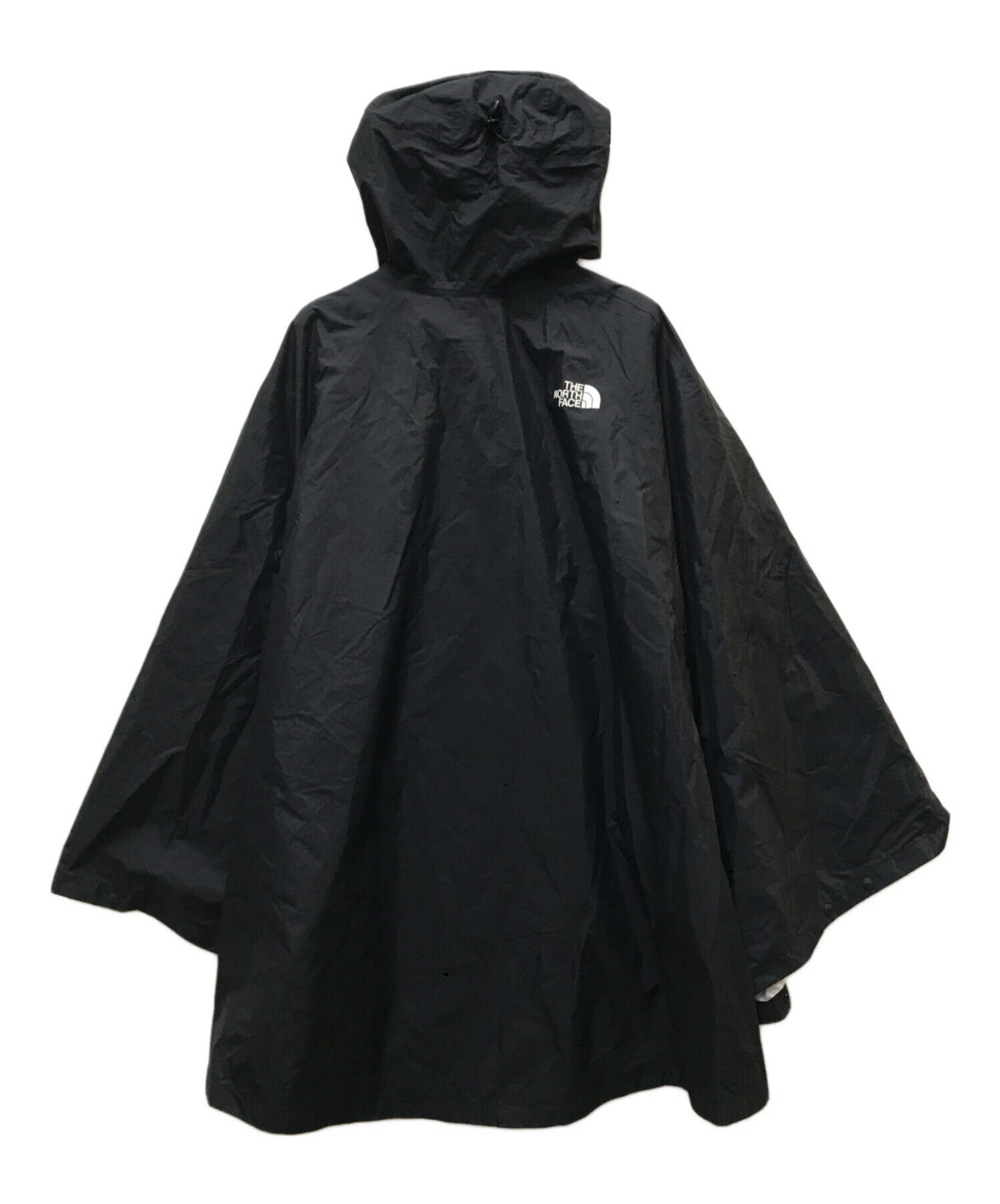 THE NORTH FACE フード付きポンチョ 黒 中古・古着通販】THE NORTH FACE (ザ ノース フェイス) アクセス