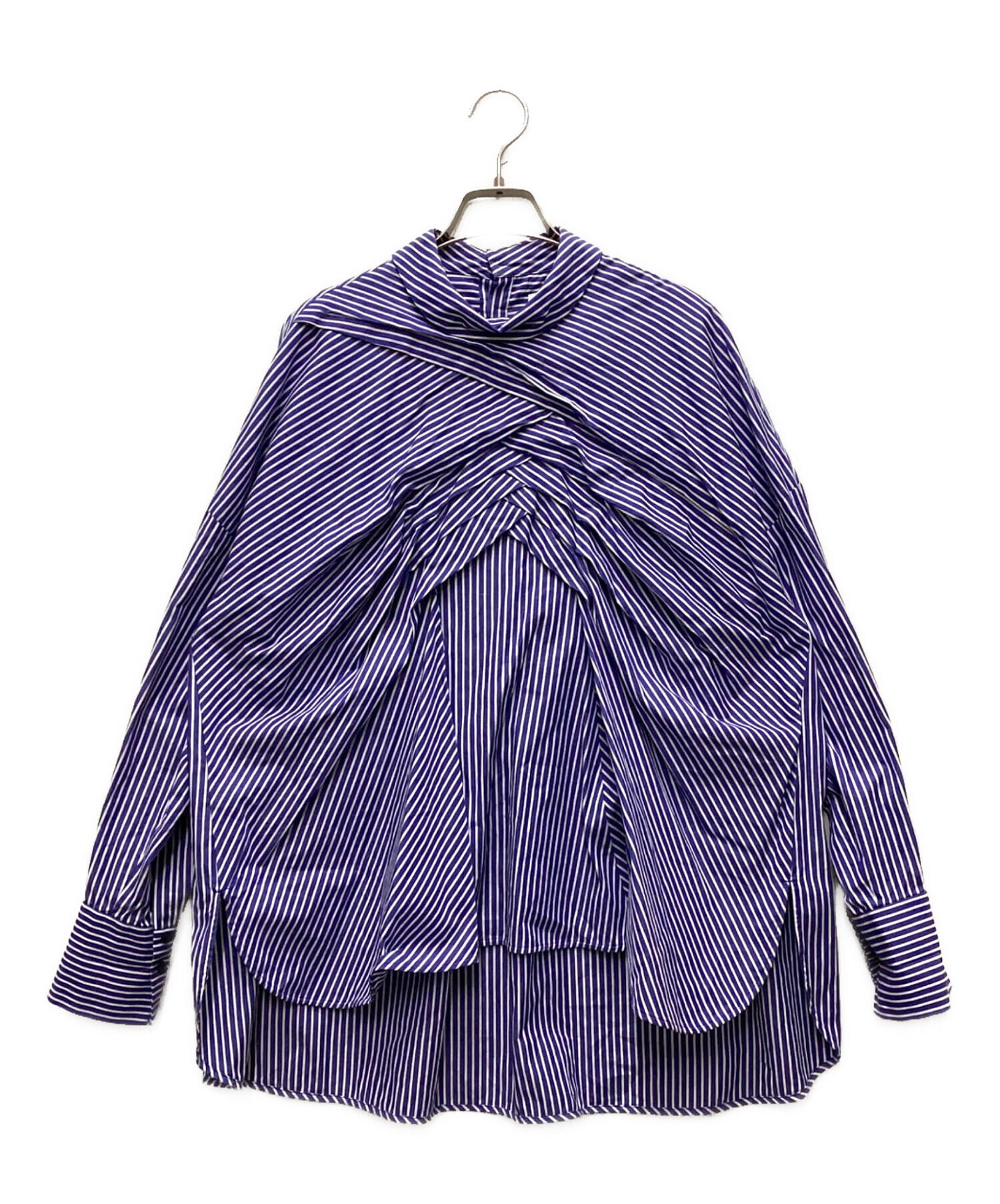 中古・古着通販】ENFOLD (エンフォルド) カシュクールデザイン長袖