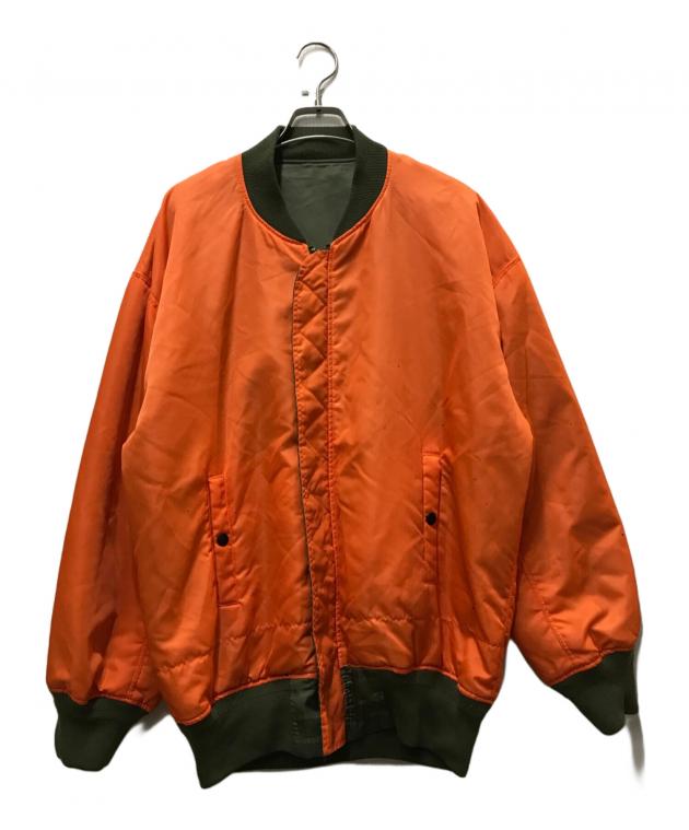 中古・古着通販】stussy (ステューシー) リバーシブルロゴボーダーMA-1