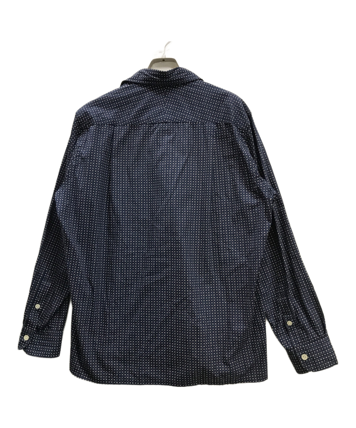中古・古着通販】MOJITO (モヒート) ABSHINTH SHIRT dot ネイビー