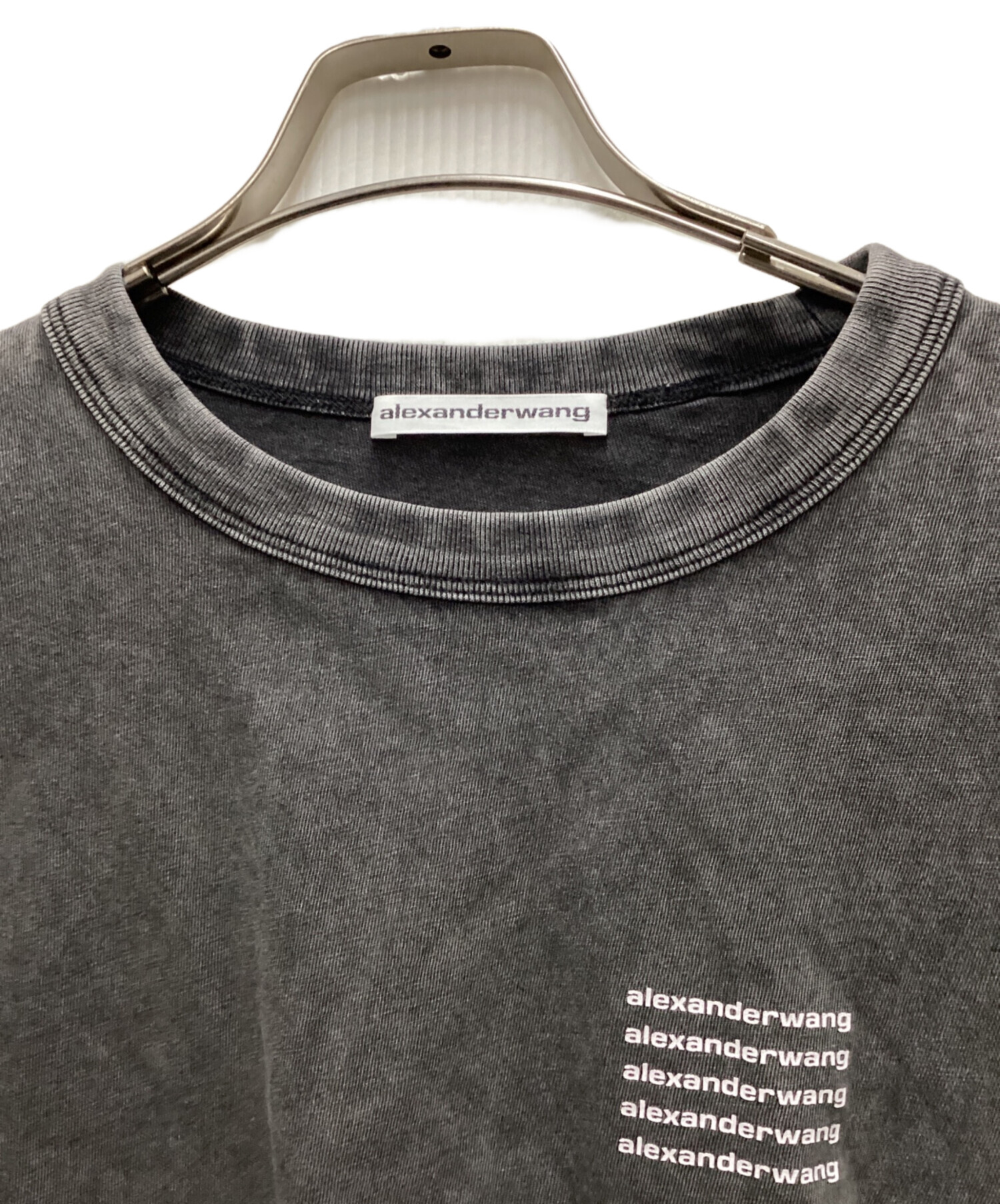 中古・古着通販】ALEXANDER WANG (アレキサンダー・ワン) クロップドT