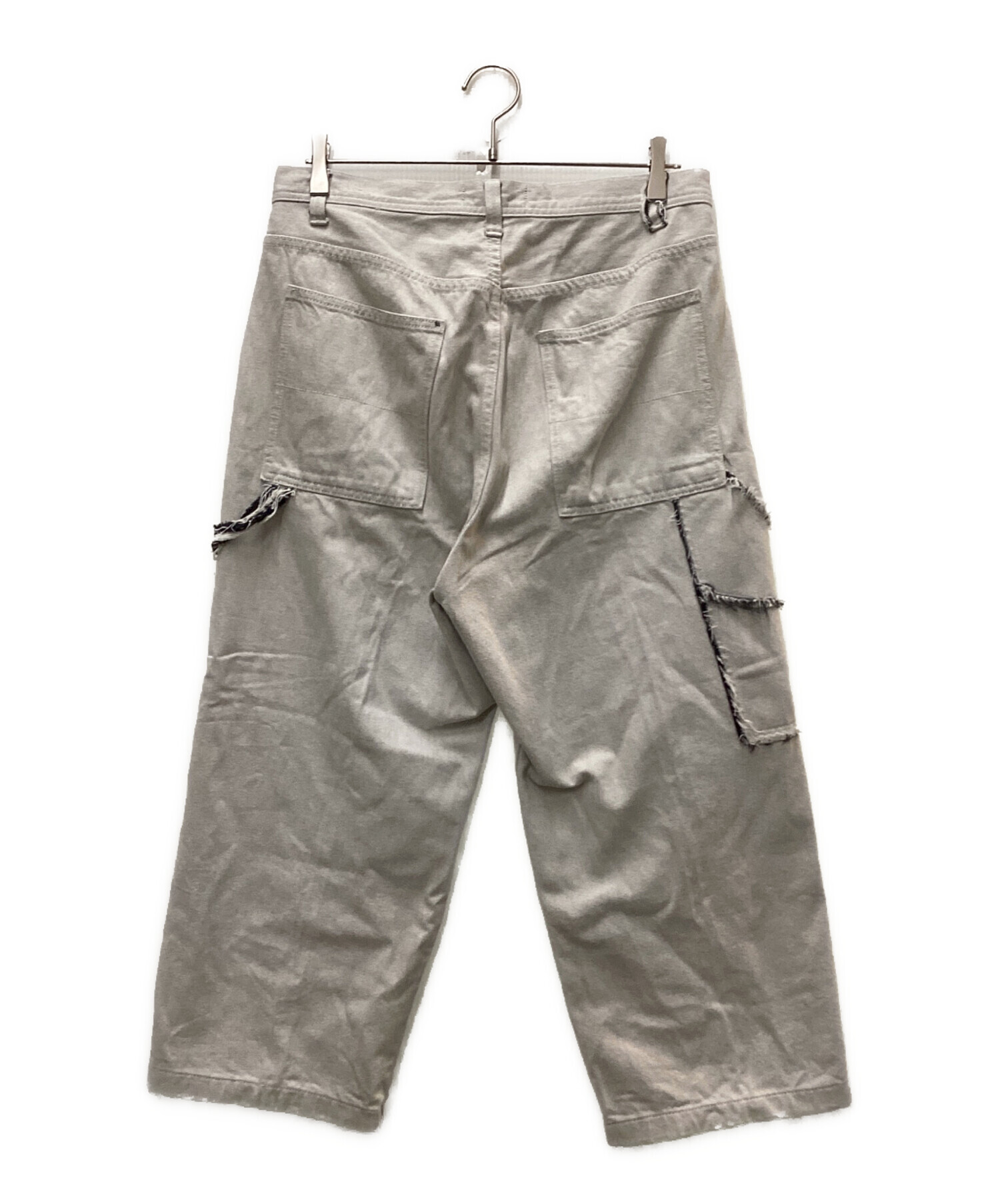 中古・古着通販】hyakki (ヒャッキ) Painter Denim Pants グレー
