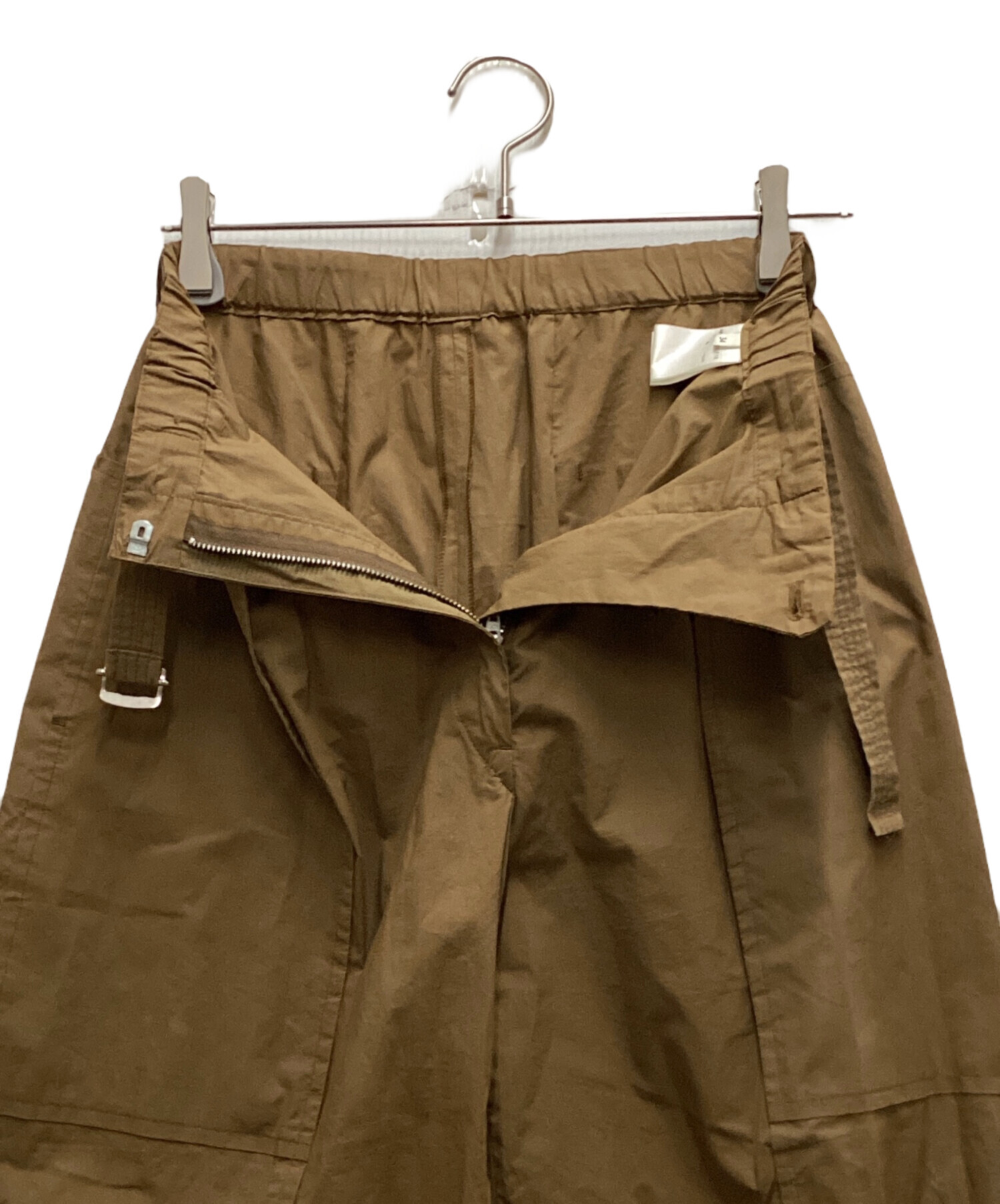中古・古着通販】LEMAIRE (ルメール) COTTON BELTED PANTS ベージュ