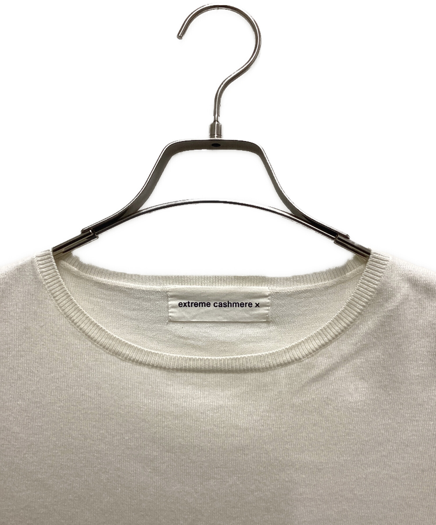 【未使用品】extreme cashmere コットンカシミアTシャツ 中古・古着通販】extreme cashmere X (エクストリーム カシミア