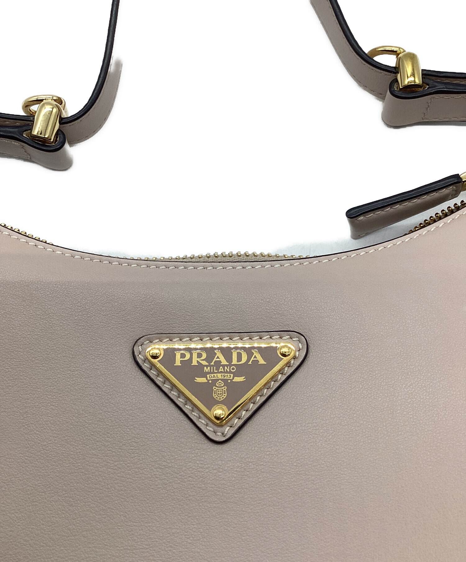 中古・古着通販】PRADA (プラダ) アーケミニレザーショルダーバッグ