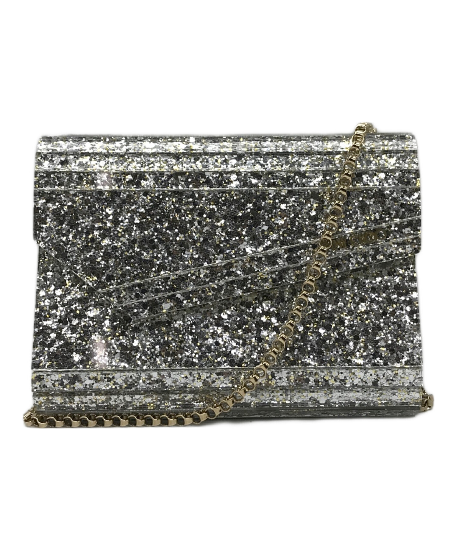 中古・古着通販】JIMMY CHOO (ジミーチュウ) Candy Glitter box Clutch