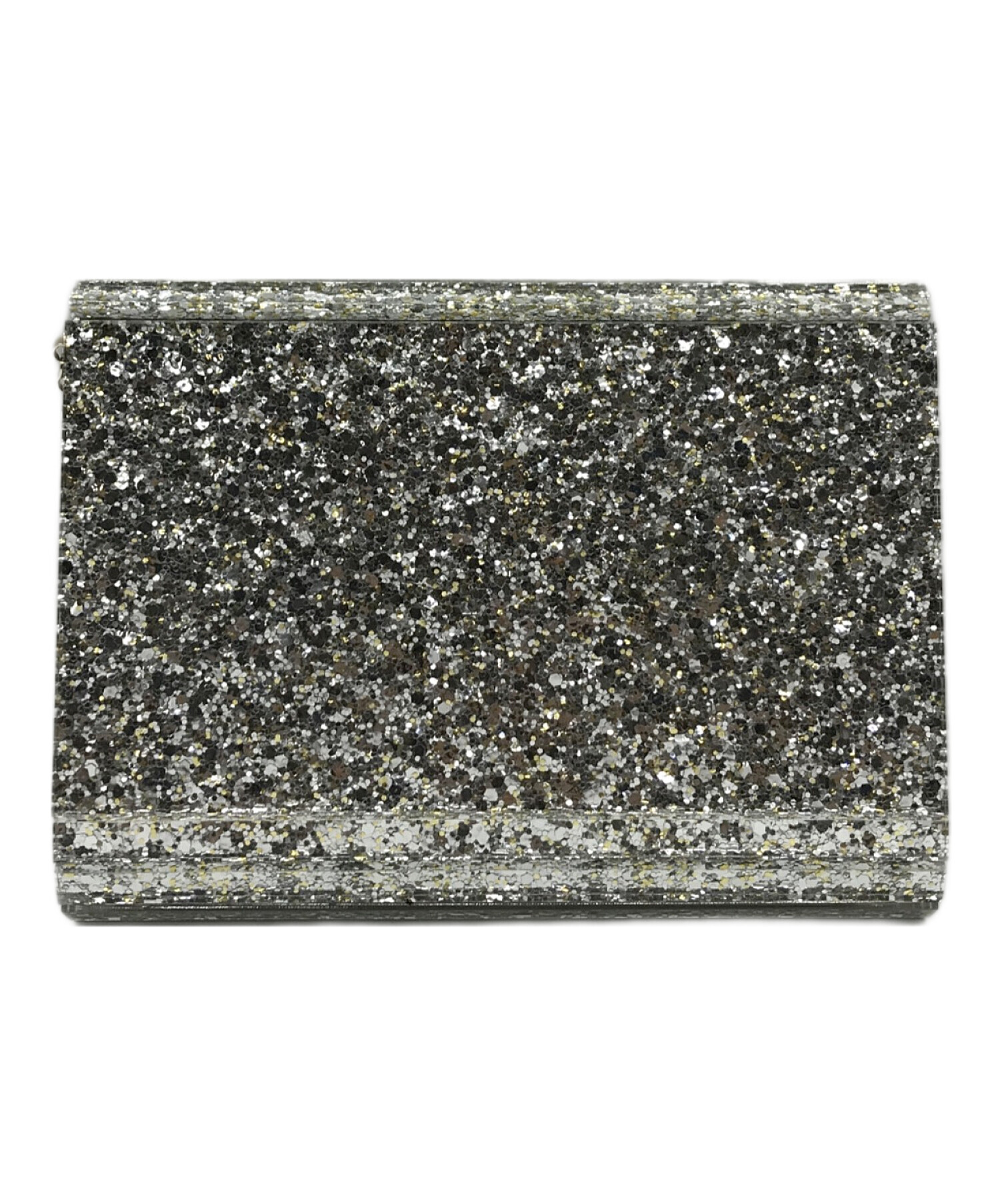 中古・古着通販】JIMMY CHOO (ジミーチュウ) Candy Glitter box Clutch