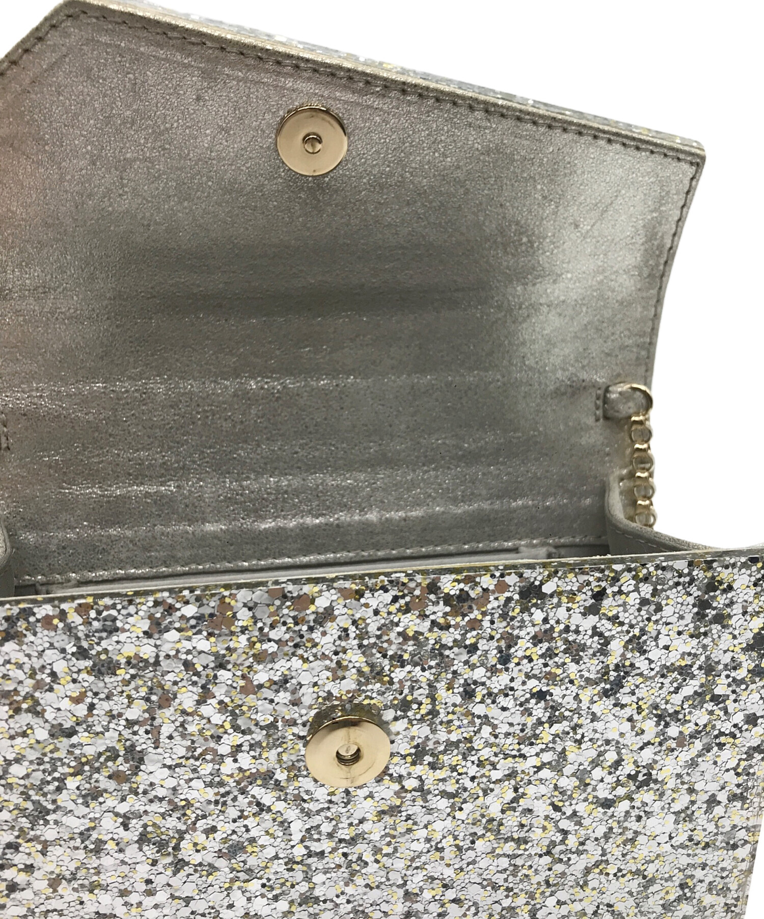中古・古着通販】JIMMY CHOO (ジミーチュウ) Candy Glitter box Clutch