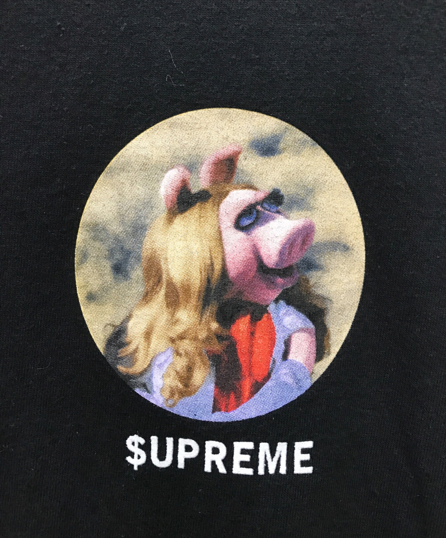 中古・古着通販】Supreme (シュプリーム) Miss Piggy Tee ブラック