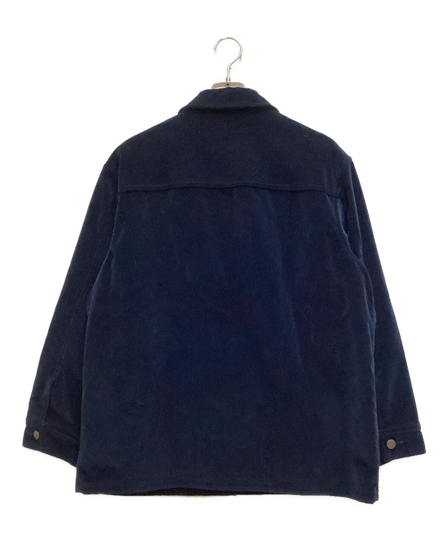 中古・古着通販】SUPREME (シュプリーム) Velvet Chore Coat ネイビー