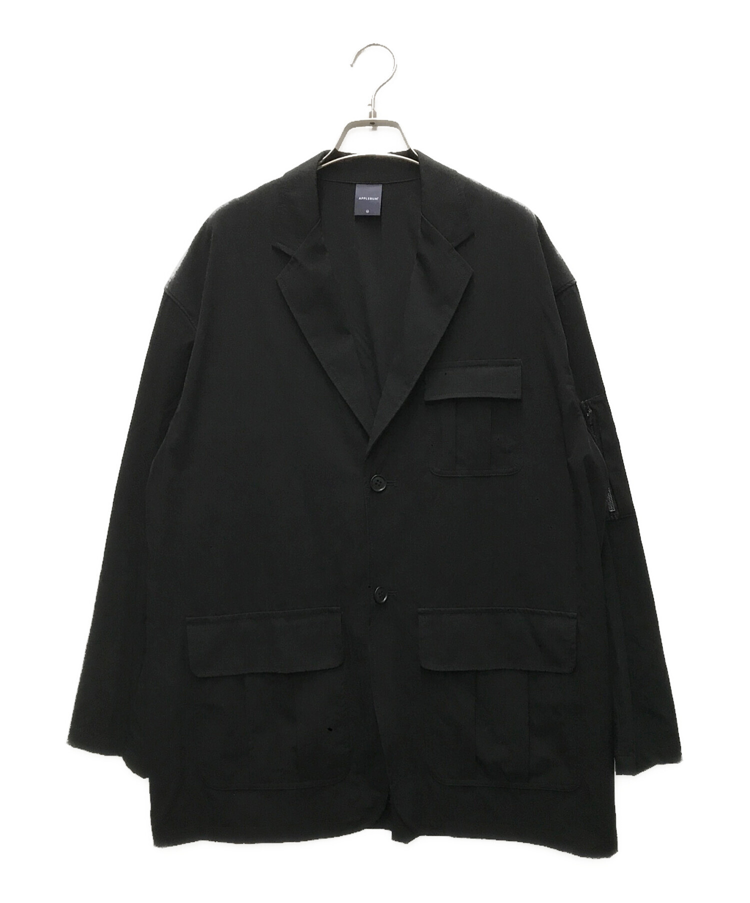 中古・古着通販】APPLEBUM (アップルバム) Relax Jacket ブラック