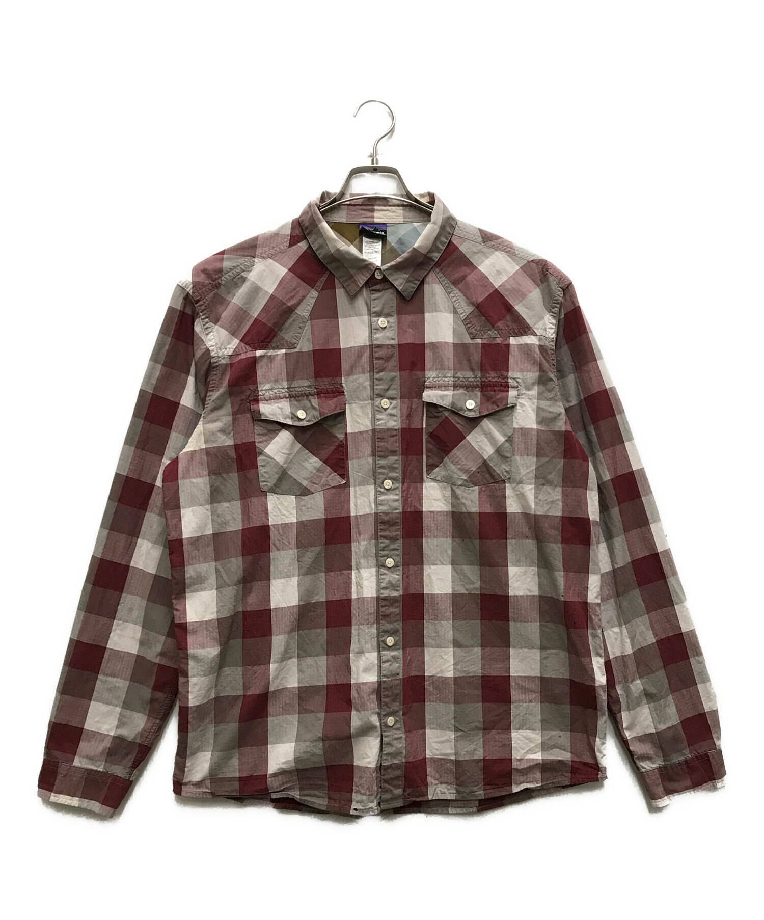 中古・古着通販】Patagonia (パタゴニア) ブロックチェックシャツ