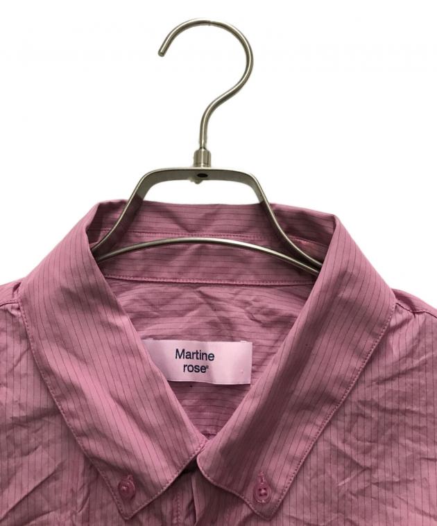 NAPA by Martine Rose カジュアルシャツ S 【古着】【中古】 中古・古着通販】MARTINE ROSE (マーティン・ローズ) S/Sストライプ