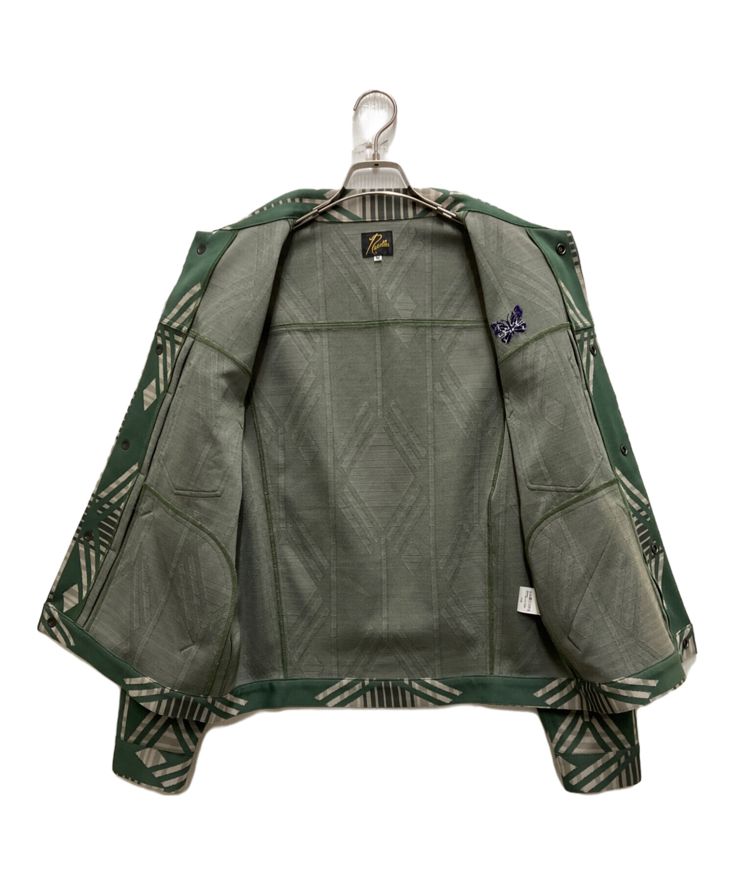 中古・古着通販】Needles (ニードルズ) PENNY JEAN JACKET グリーン