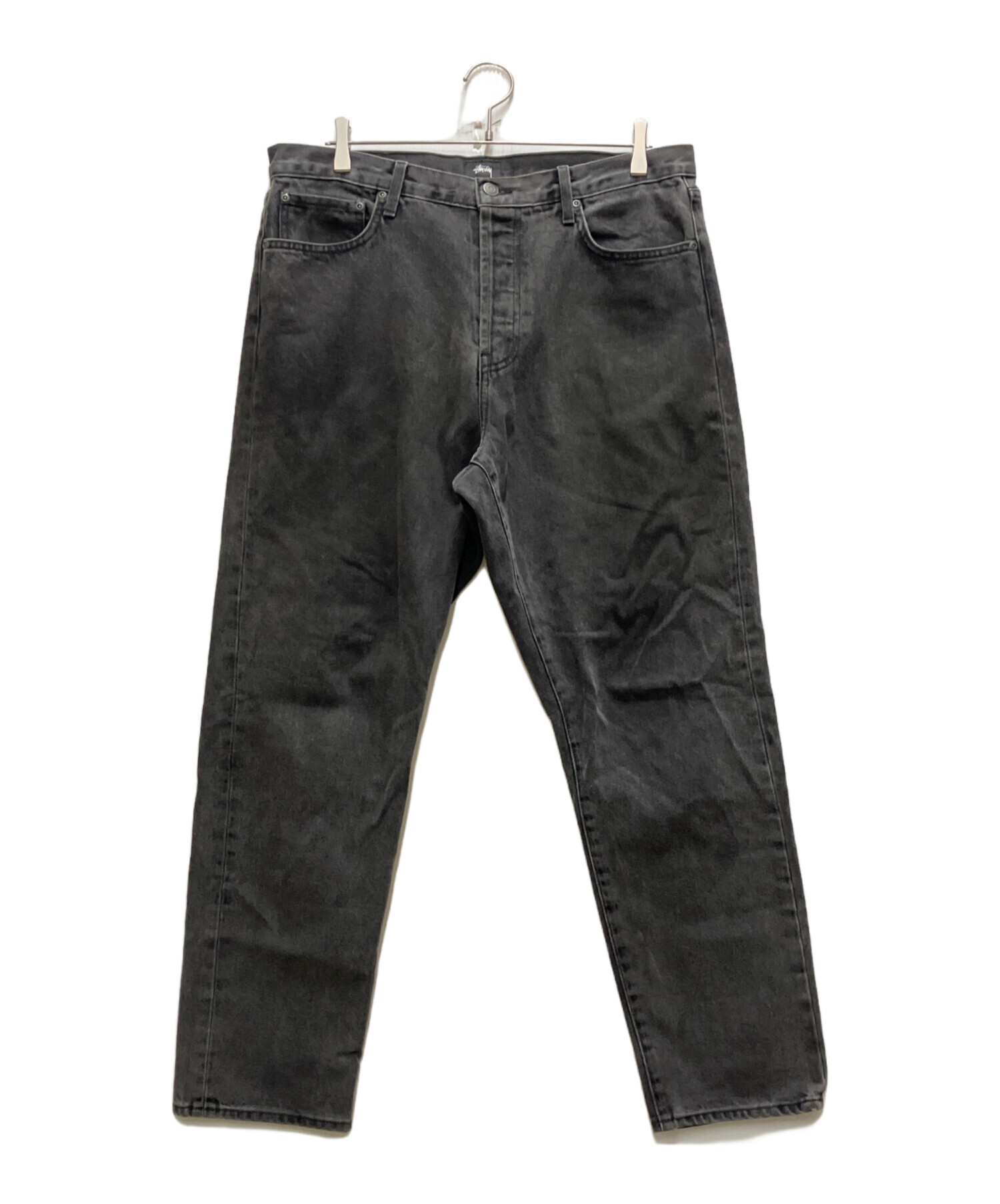 中古・古着通販】stussy (ステューシー) テーパードデニムパンツ 