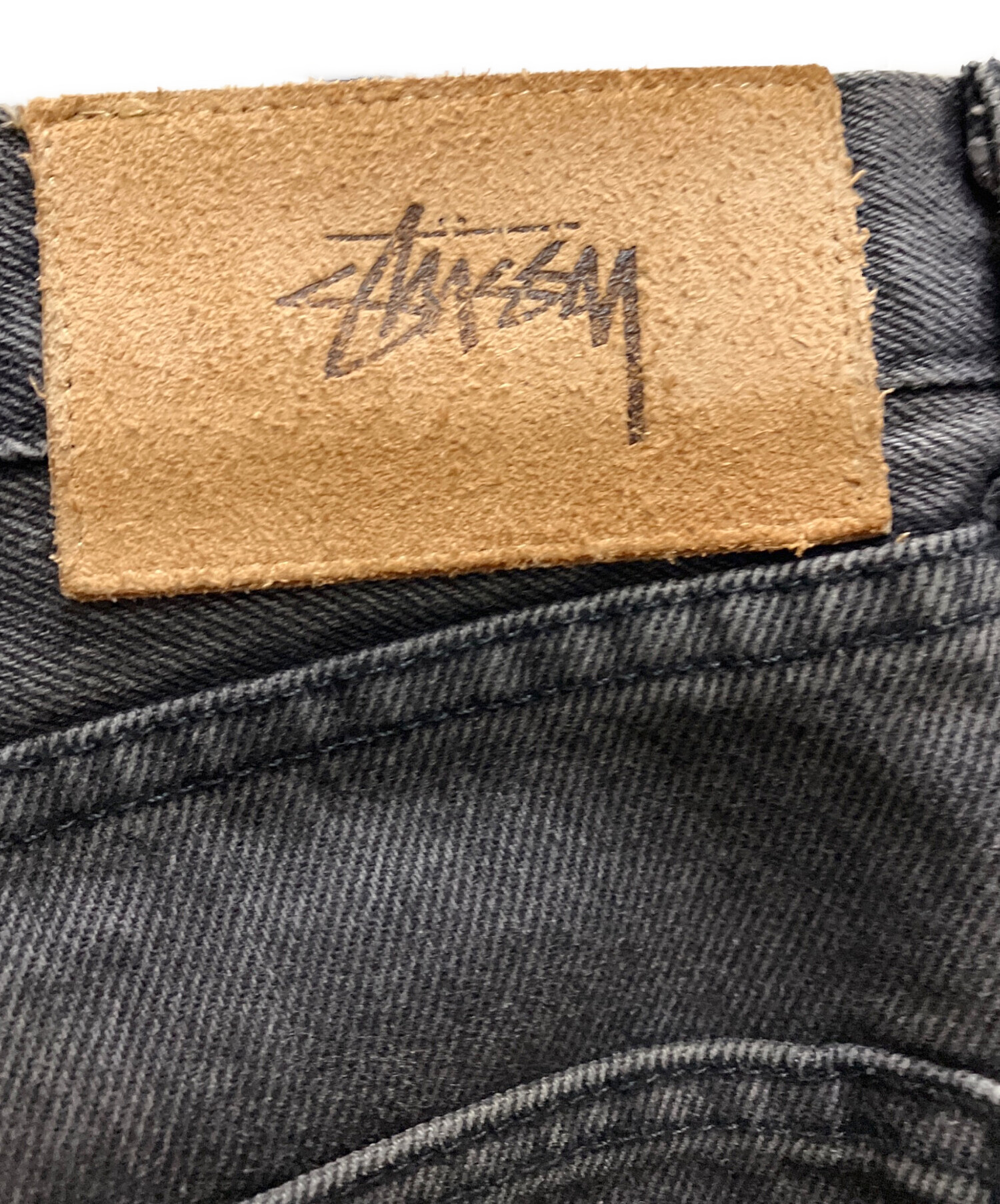 中古・古着通販】stussy (ステューシー) テーパードデニムパンツ 