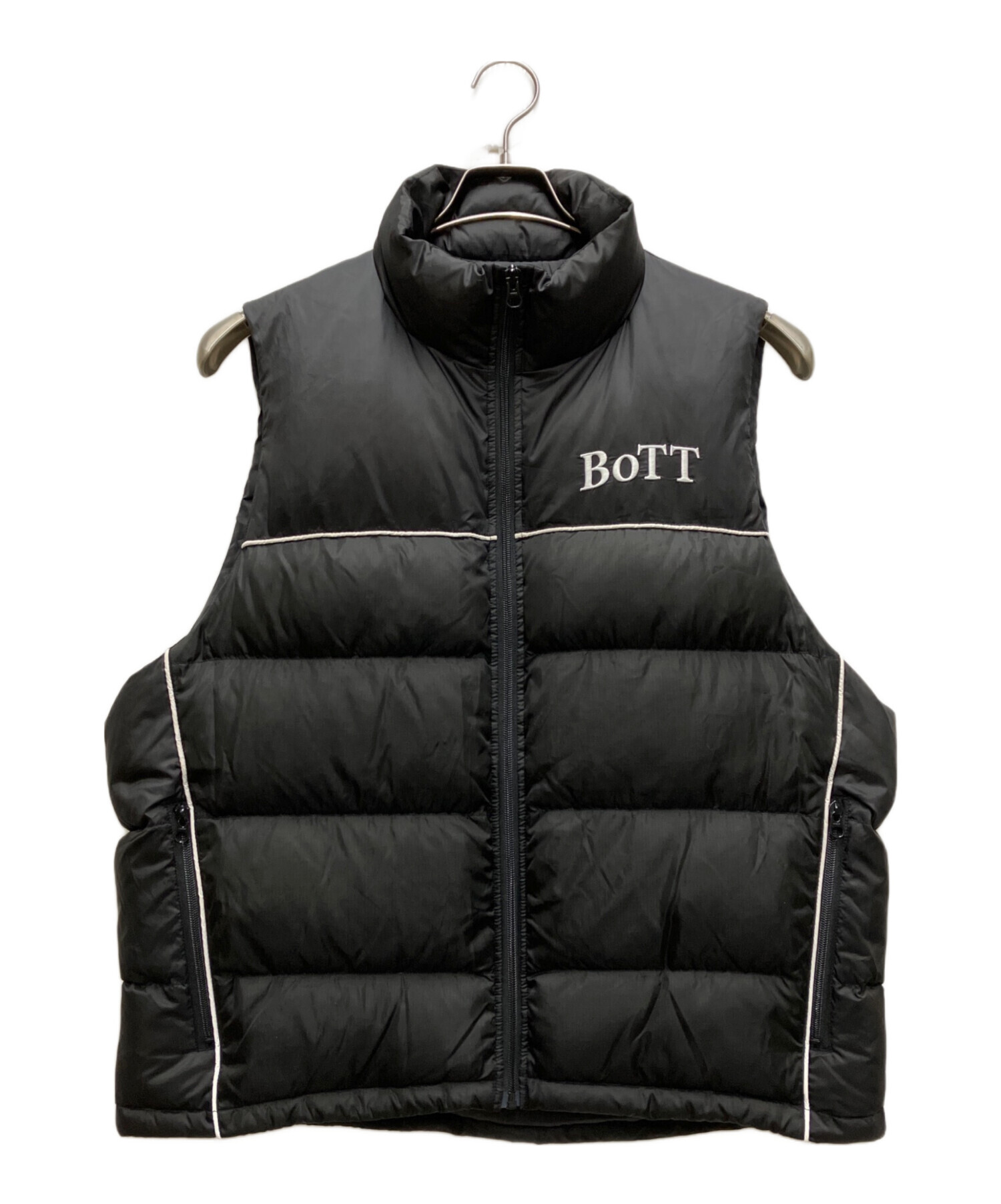 中古・古着通販】BoTT (ボット) B LOGO DOWN BEST ブラック サイズ:M