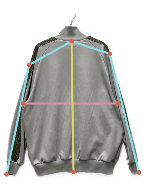 中古・古着通販】TTT MSW (ティー) Track suit jacket グレー サイズ:L