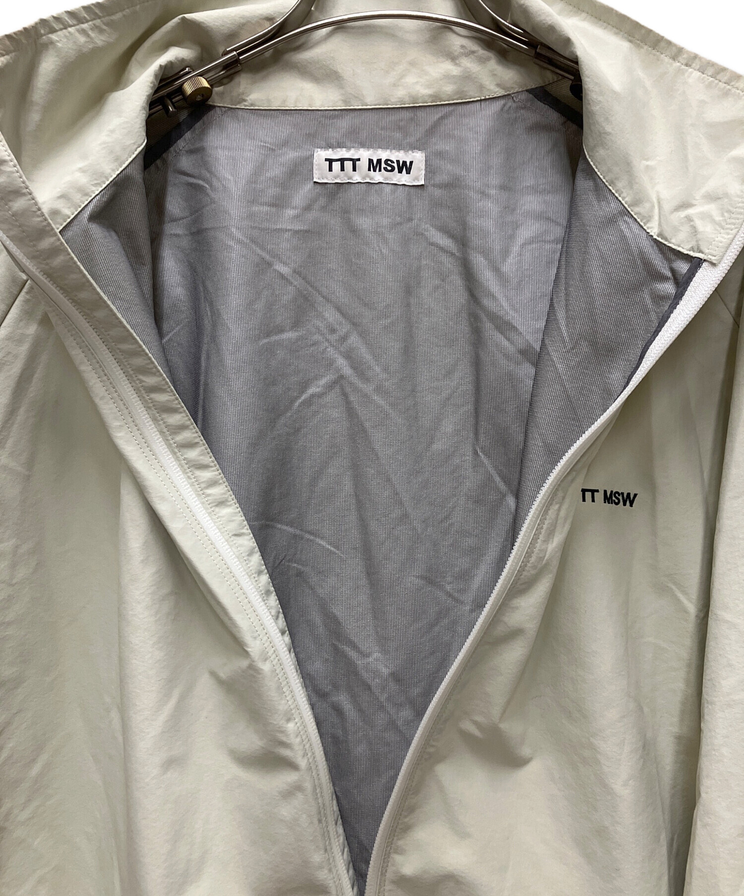 中古・古着通販】TTT MSW (ティー) WATERPLOOF JACKET ベージュ サイズ