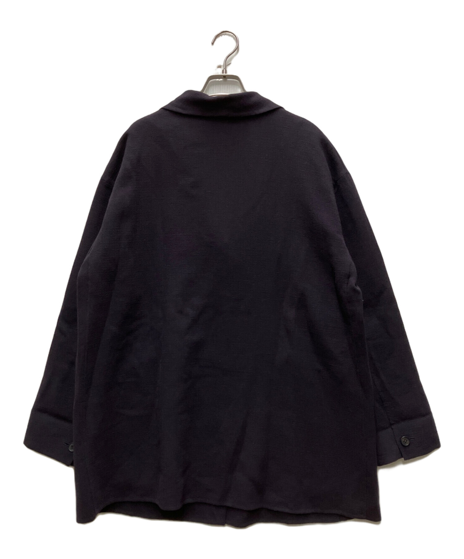 中古・古着通販】ISSEY MIYAKE (イッセイミヤケ) ショールカラーウール
