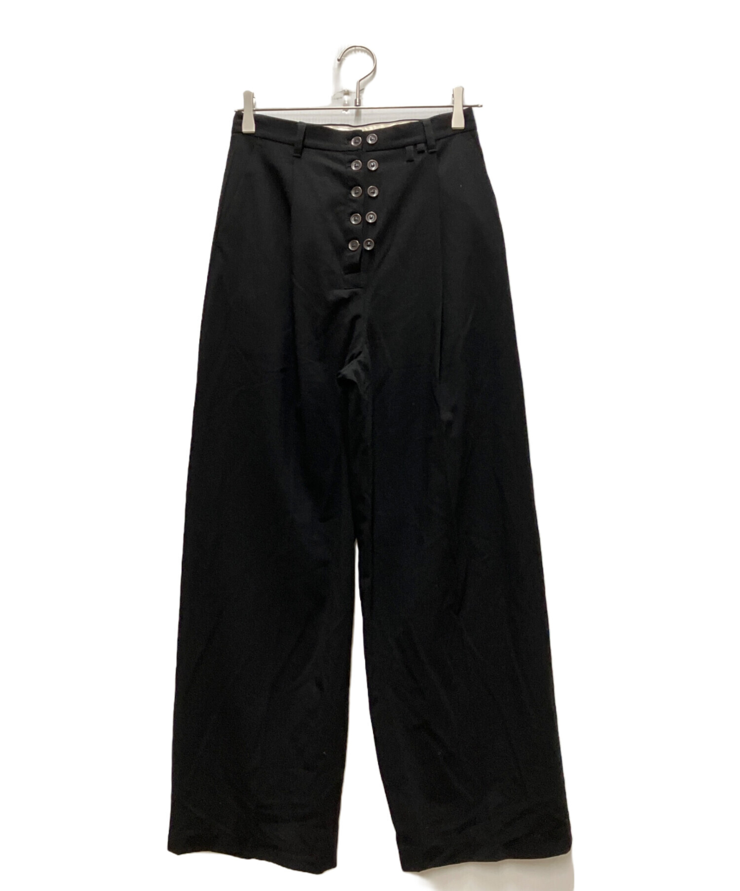 中古・古着通販】la peau de gem (ラポドゥジェム) button slacks