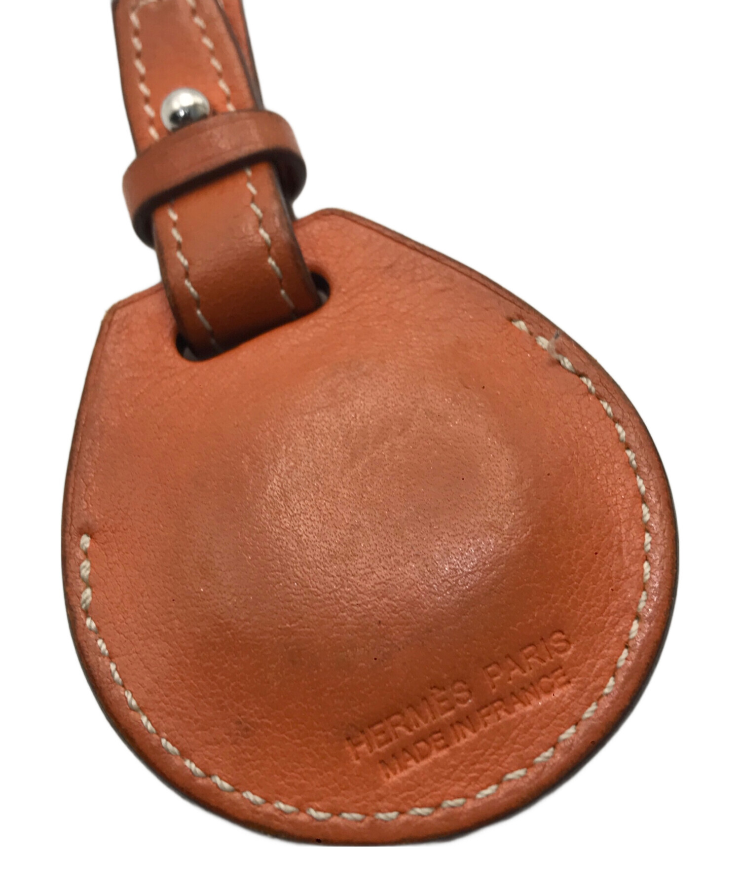 中古・古着通販】HERMES (エルメス) AirTag Key ring ブラウン