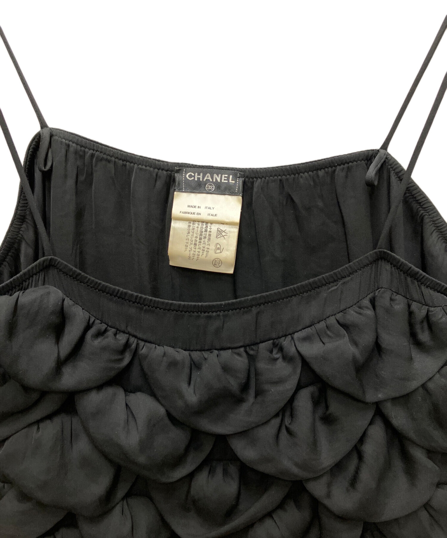 中古・古着通販】CHANEL (シャネル) マーメイドワンピース ブラック