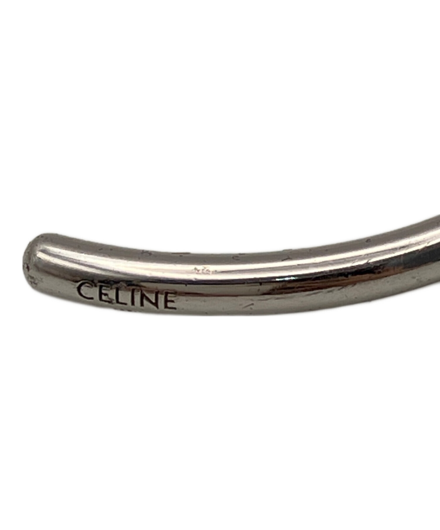 中古・古着通販】CELINE (セリーヌ) ノット バングル シルバー サイズ