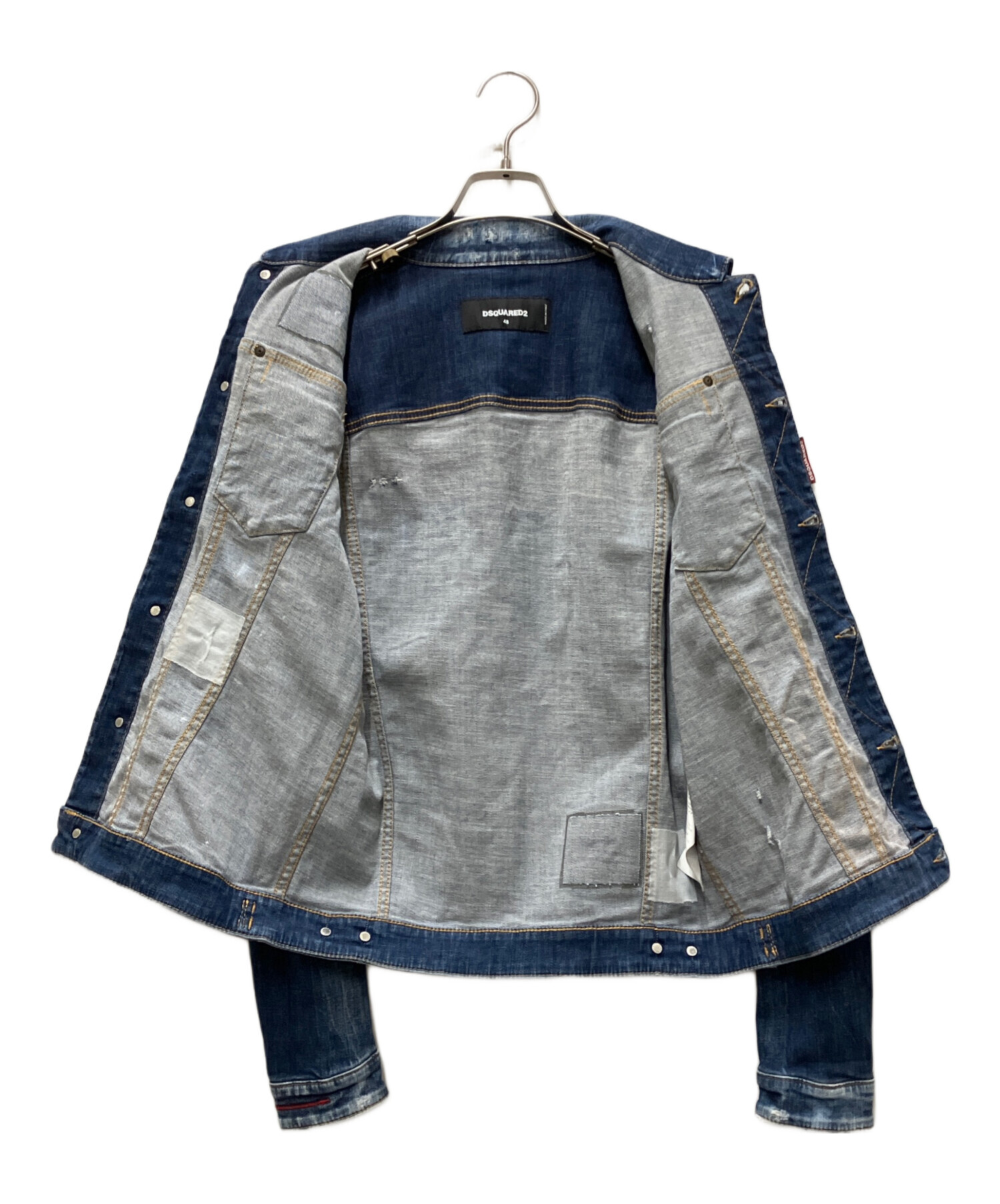 中古・古着通販】DSQUARED2 (ディースクエアード) 18AW paint denim