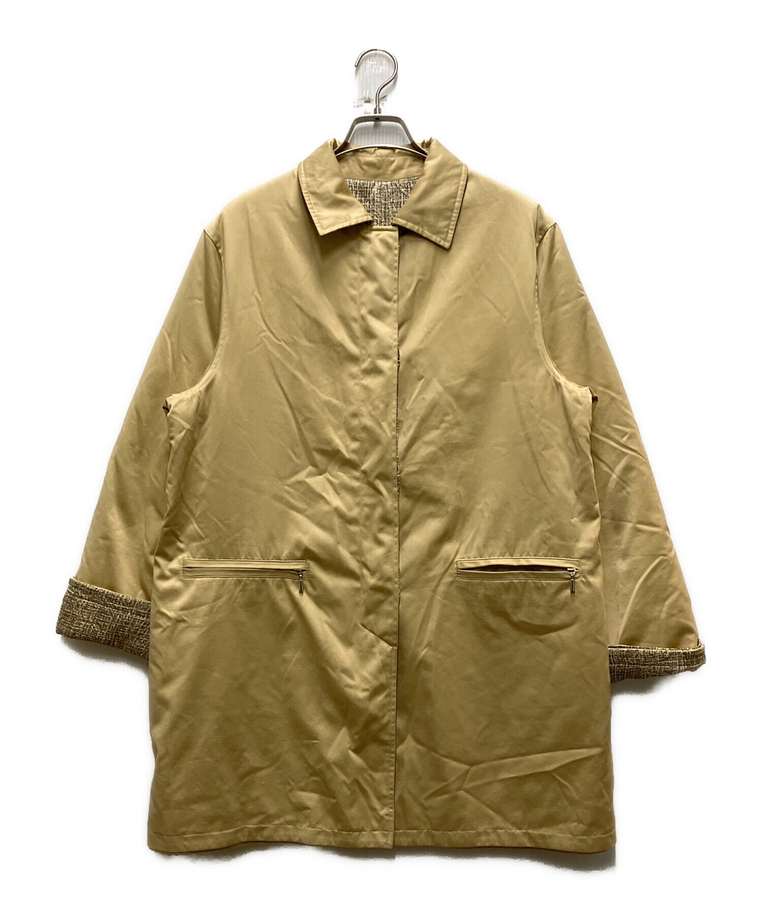 中古・古着通販】HERNO (ヘルノ) リバーシブルステンカラーコート