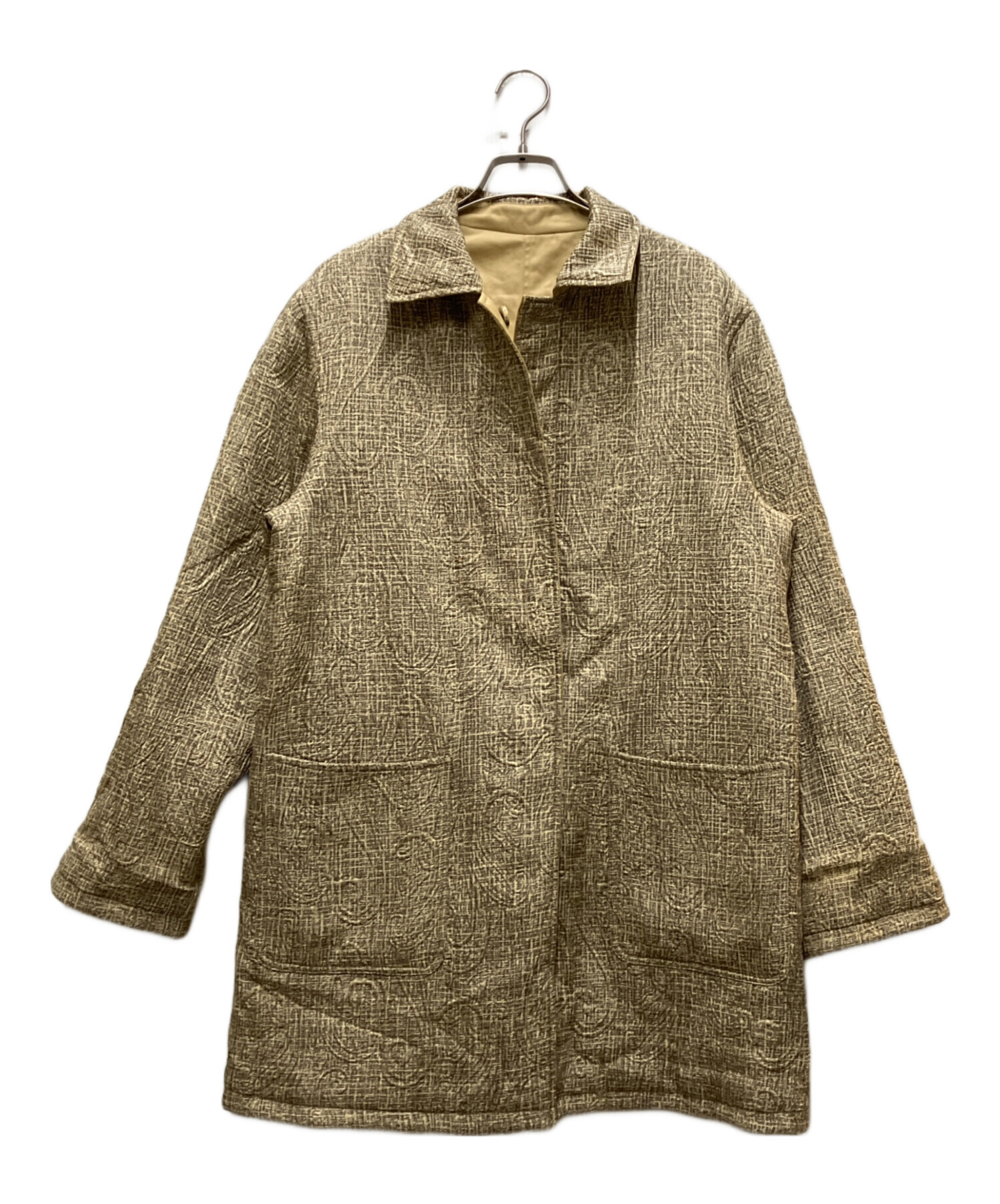 中古・古着通販】HERNO (ヘルノ) リバーシブルステンカラーコート