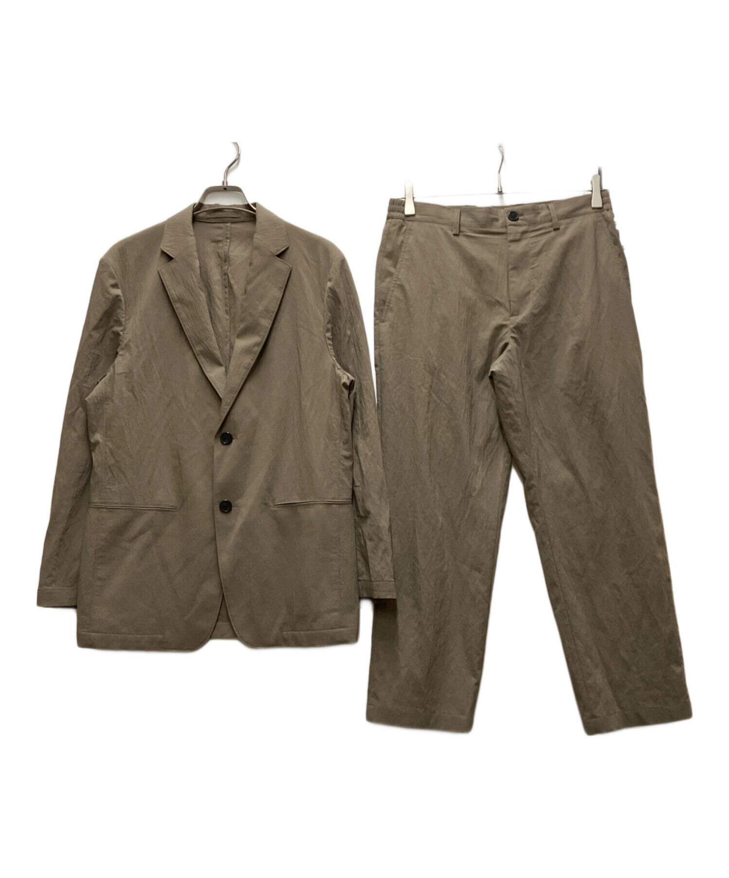 Theory セオリー シアサッカー ストレッチ ビジネスジャケット 中古・古着通販】theory (セオリー) シアサッカー2Bセットアップ