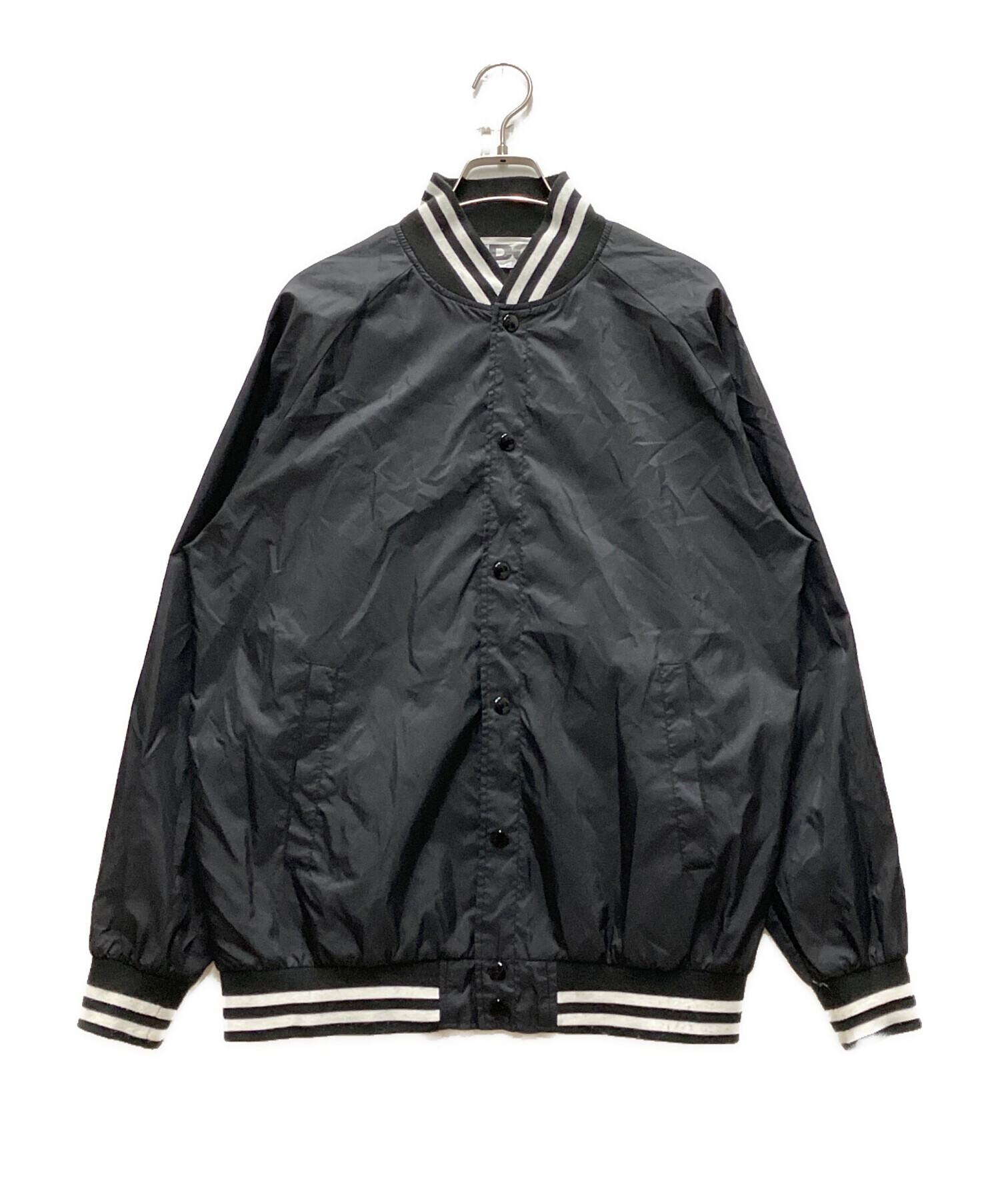 中古・古着通販】CDG (シーディージー) バックロゴナイロンスタジャン