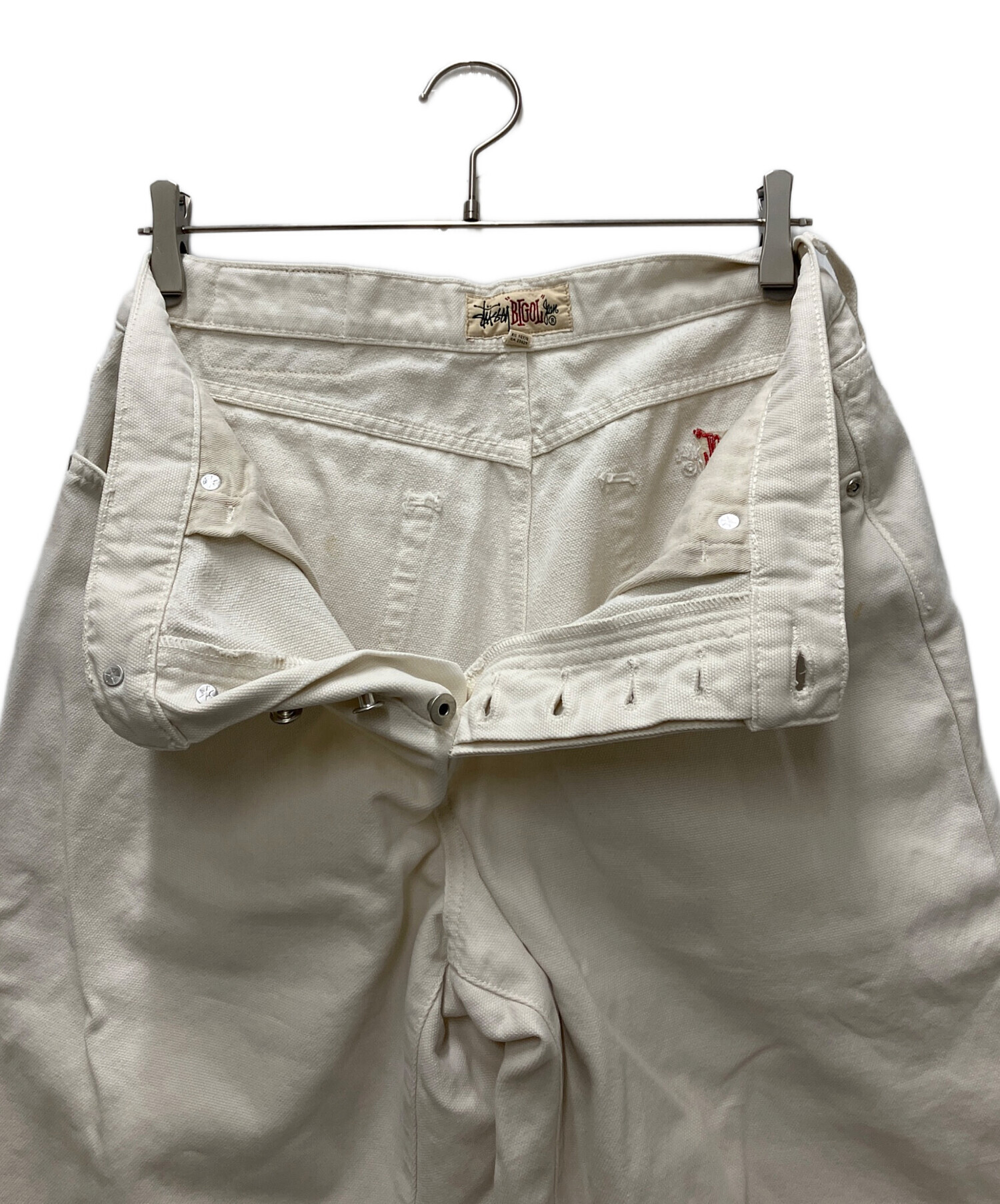 中古・古着通販】stussy (ステューシー) Washed Canvas Big OL デニム