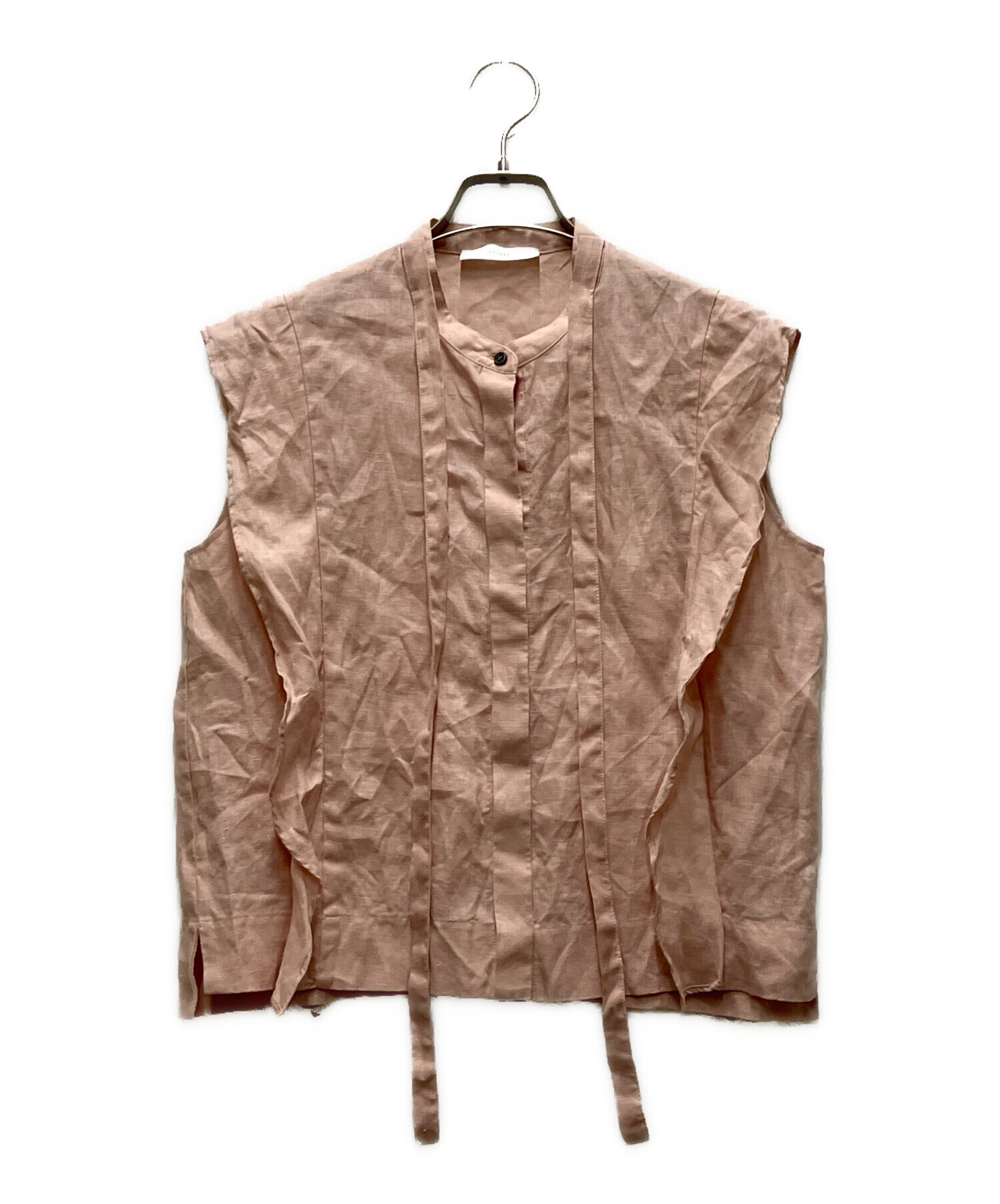 中古・古着通販】EBURE (エブール) 26SS ボタニカルリネンブラウス