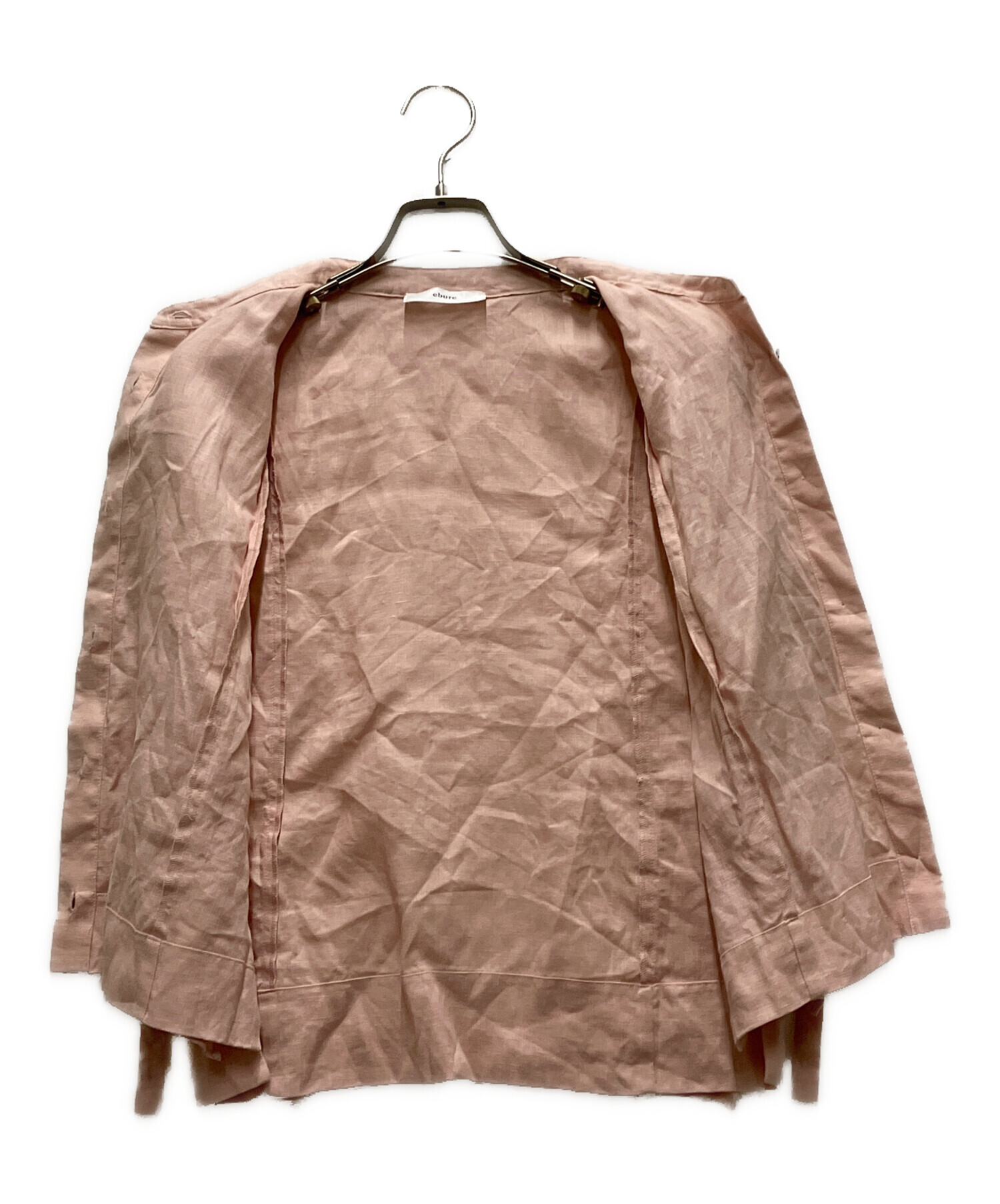 中古・古着通販】EBURE (エブール) 26SS ボタニカルリネンブラウス