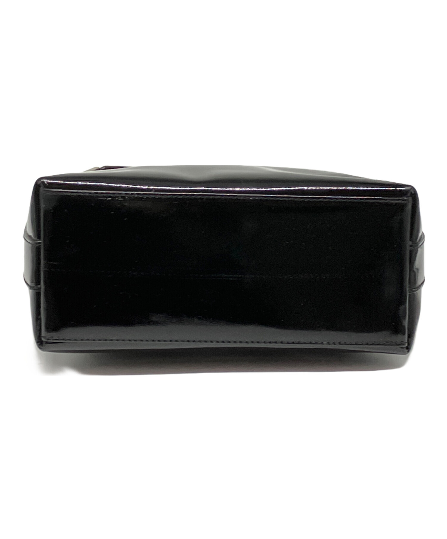中古・古着通販】GUCCI (グッチ) パテントレザーワンショルダーバッグ