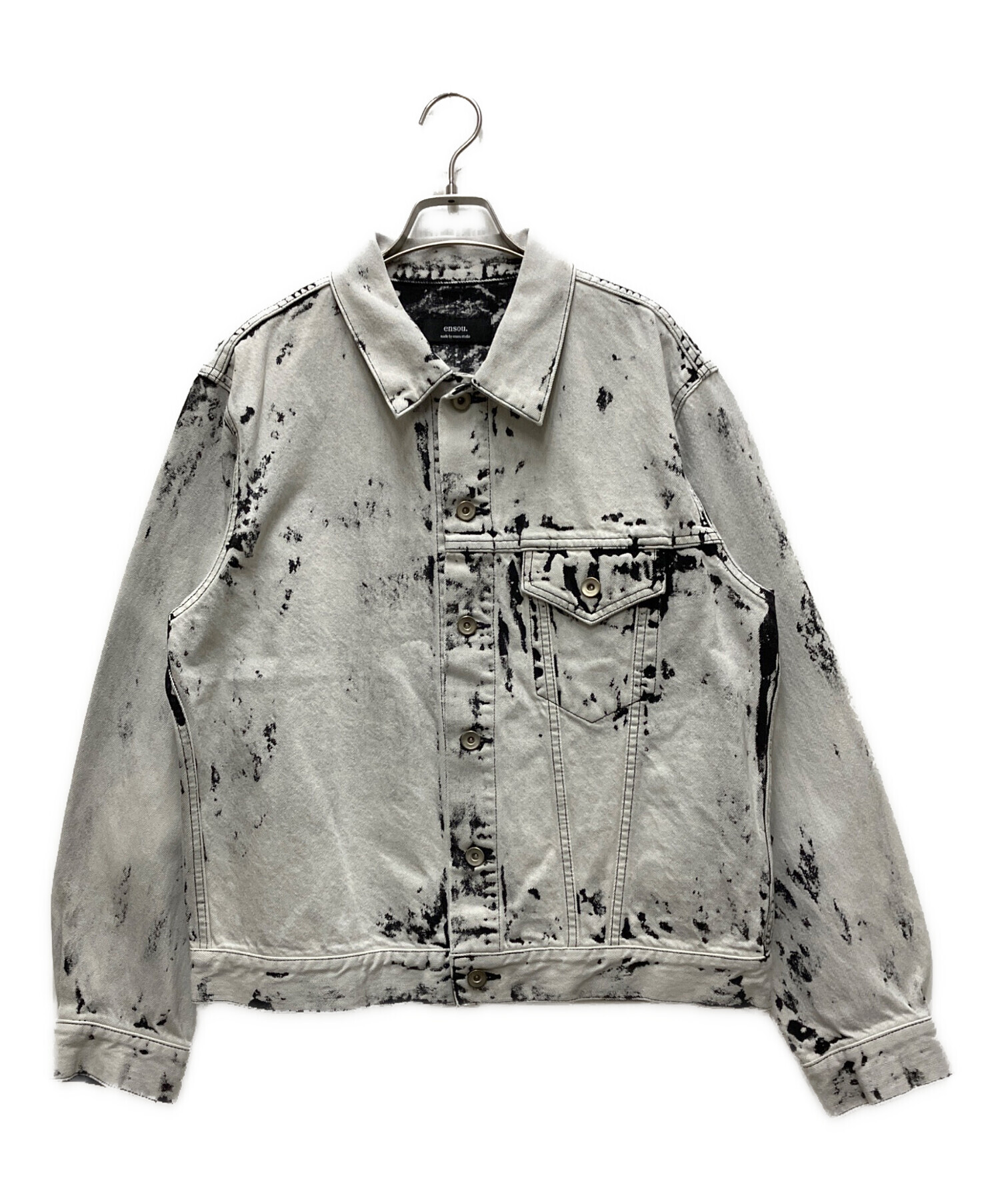 t*e様 ensou. Erased Jean Jacket エンソウ kain 中古・古着通販】ensou (エンソウ) Erased Jean Jacket-Bleached