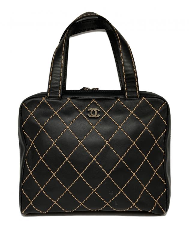 中古・古着通販】CHANEL (シャネル) ワイルドステッチ ハンドバッグ