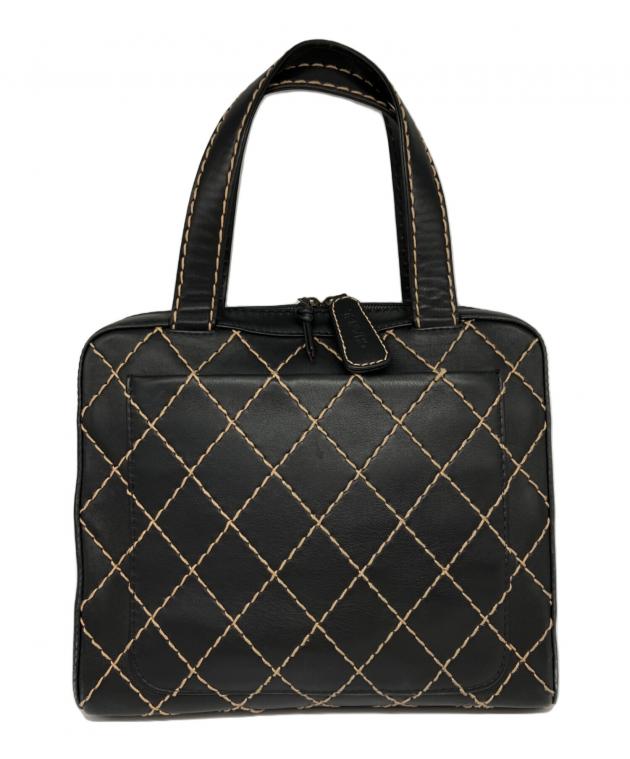中古・古着通販】CHANEL (シャネル) ワイルドステッチ ハンドバッグ