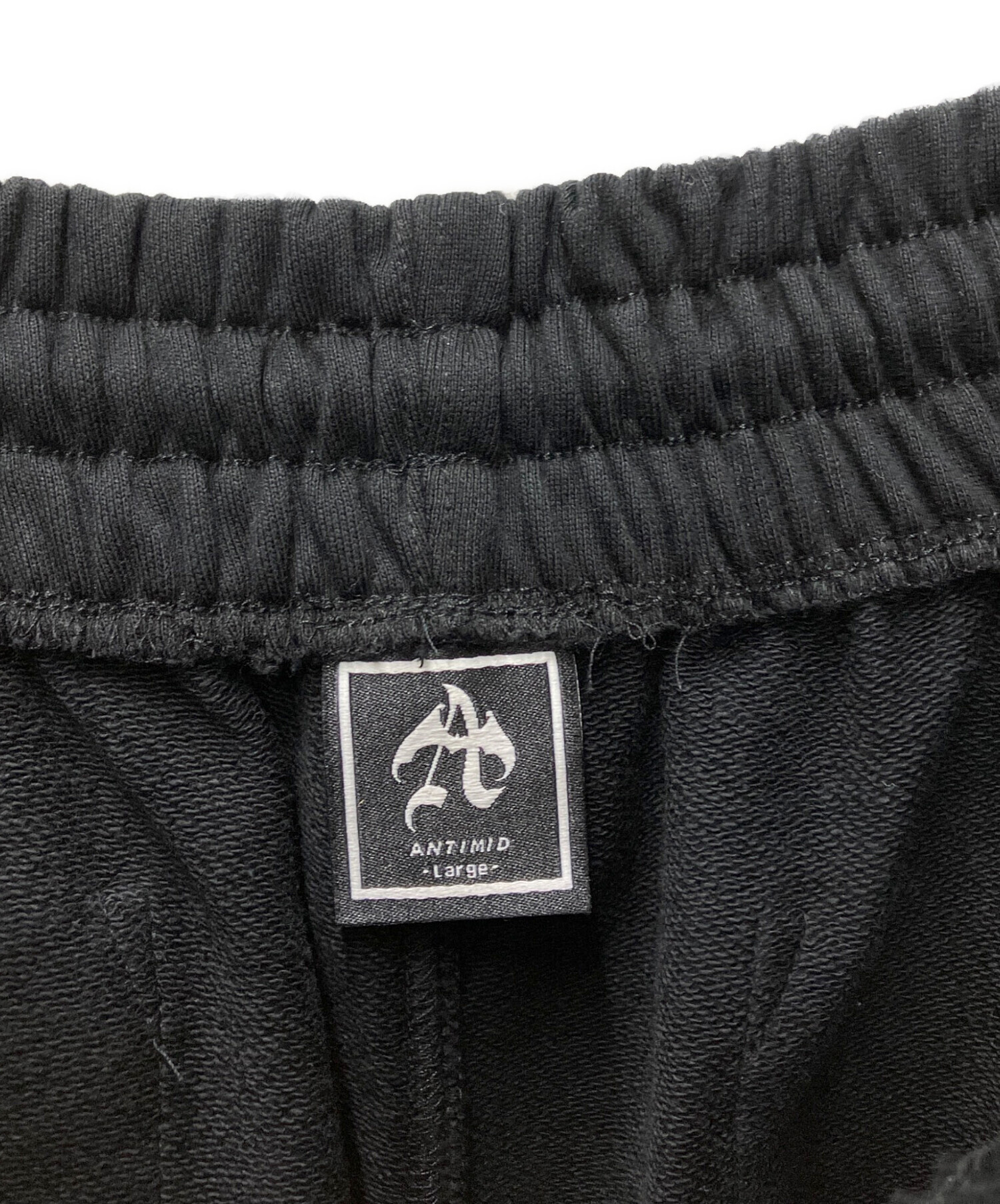 antimidスウェットパンツ ブラック Mサイズ「24時間以内発送」 中古・古着通販】ANTIMID (アンチミッド) スウェットパンツ ブラック