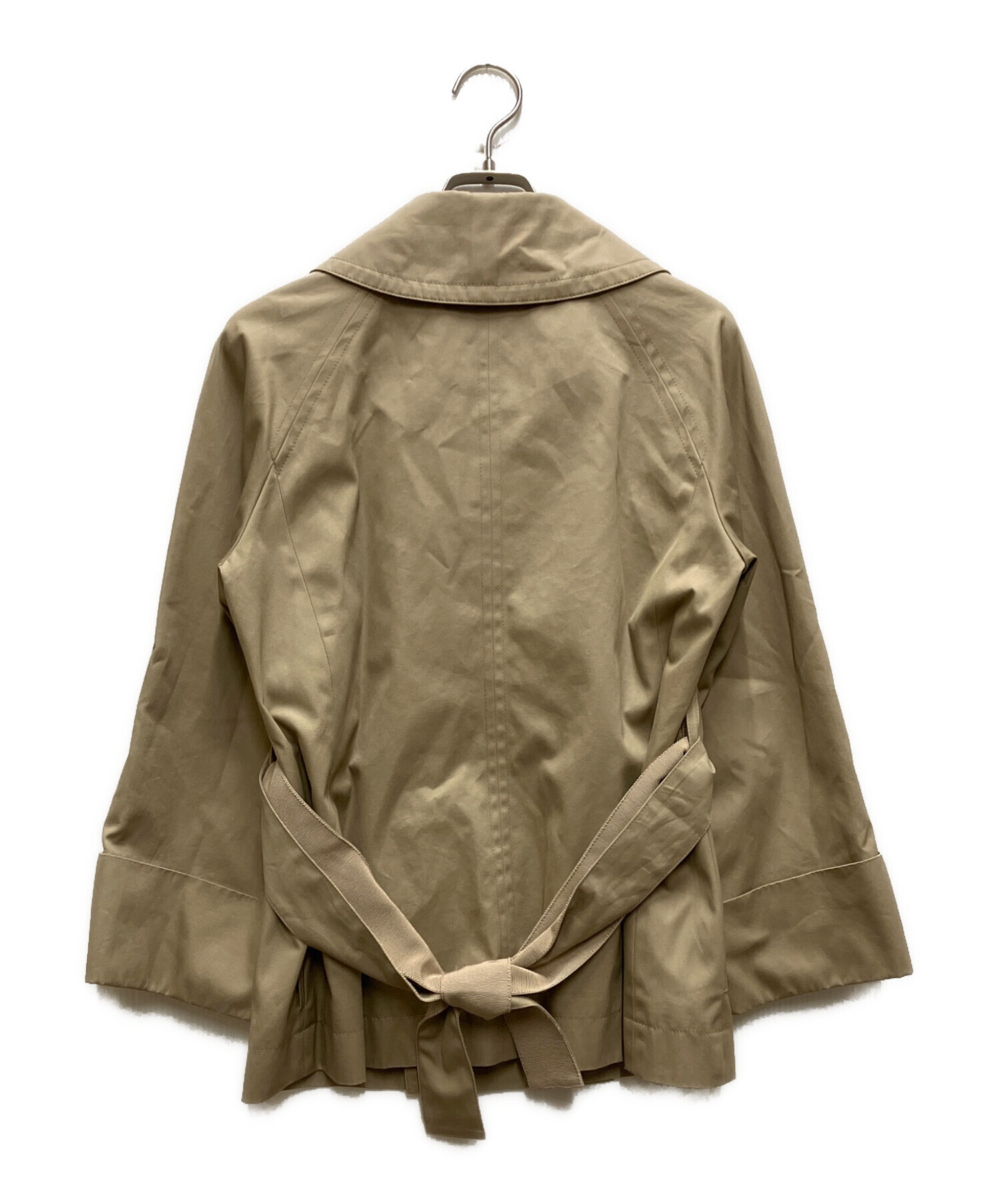 モンクレール MONCLER NAVIGATORIAトレンチコート 中古・古着通販】MONCLER (モンクレール) 水玉ショートトレンチコート