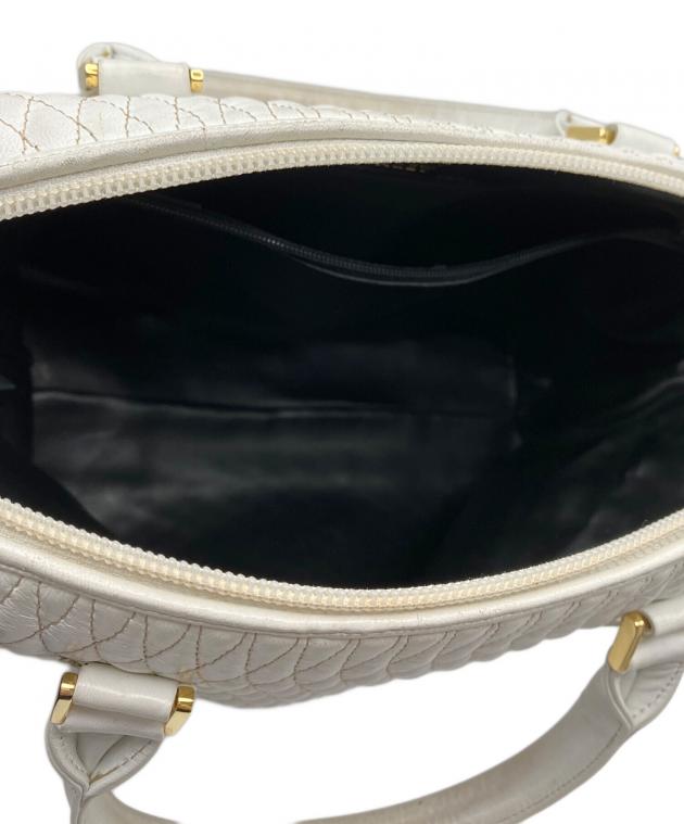 中古・古着通販】BALLY (バリー) キルティングバッグ ホワイト