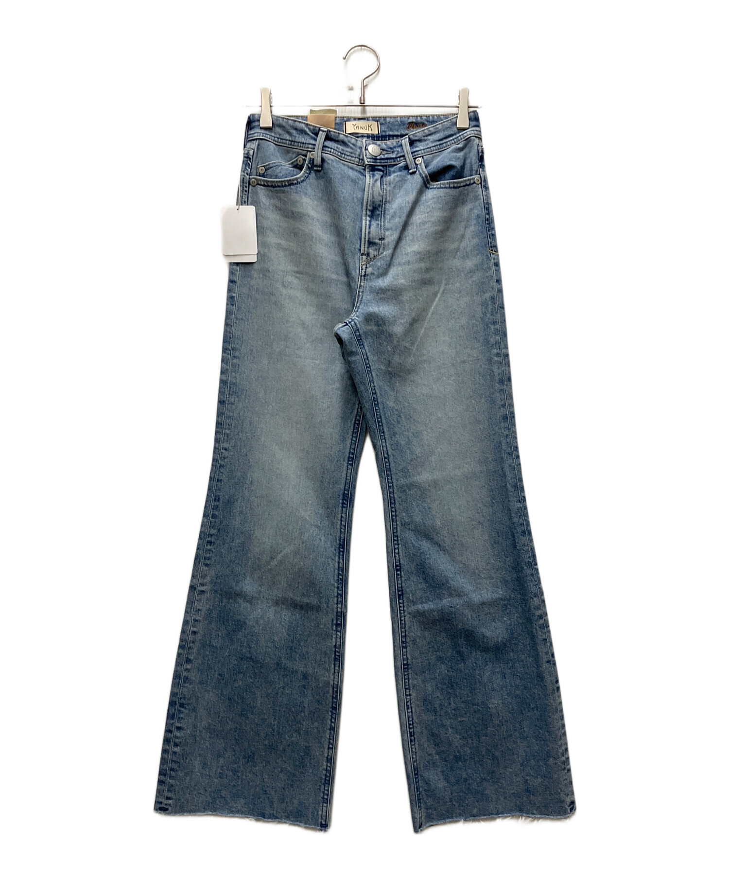 中古・古着通販】YANUK (ヤヌーク) CLAIRE Flare ウォッシュ加工
