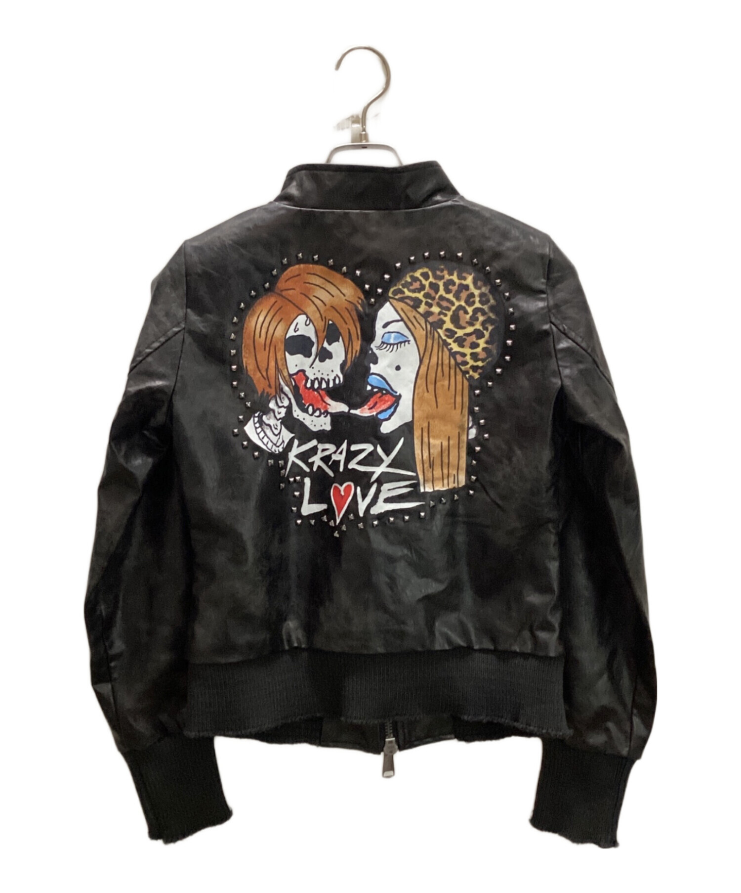 中古・古着通販】9090 (ナインティナインティ) Ed Hardy Fake Leather
